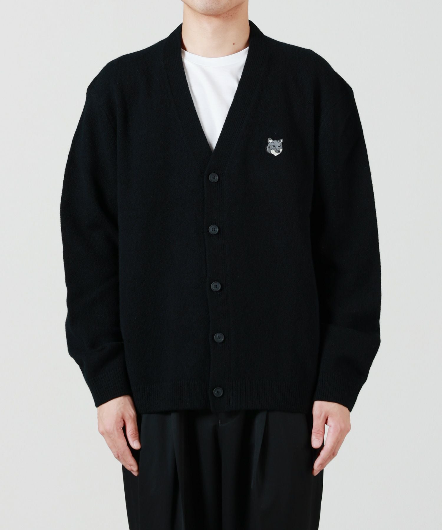 MAISON KITSUNE(メゾンキツネ)】 フォックスヘッド ラムウール