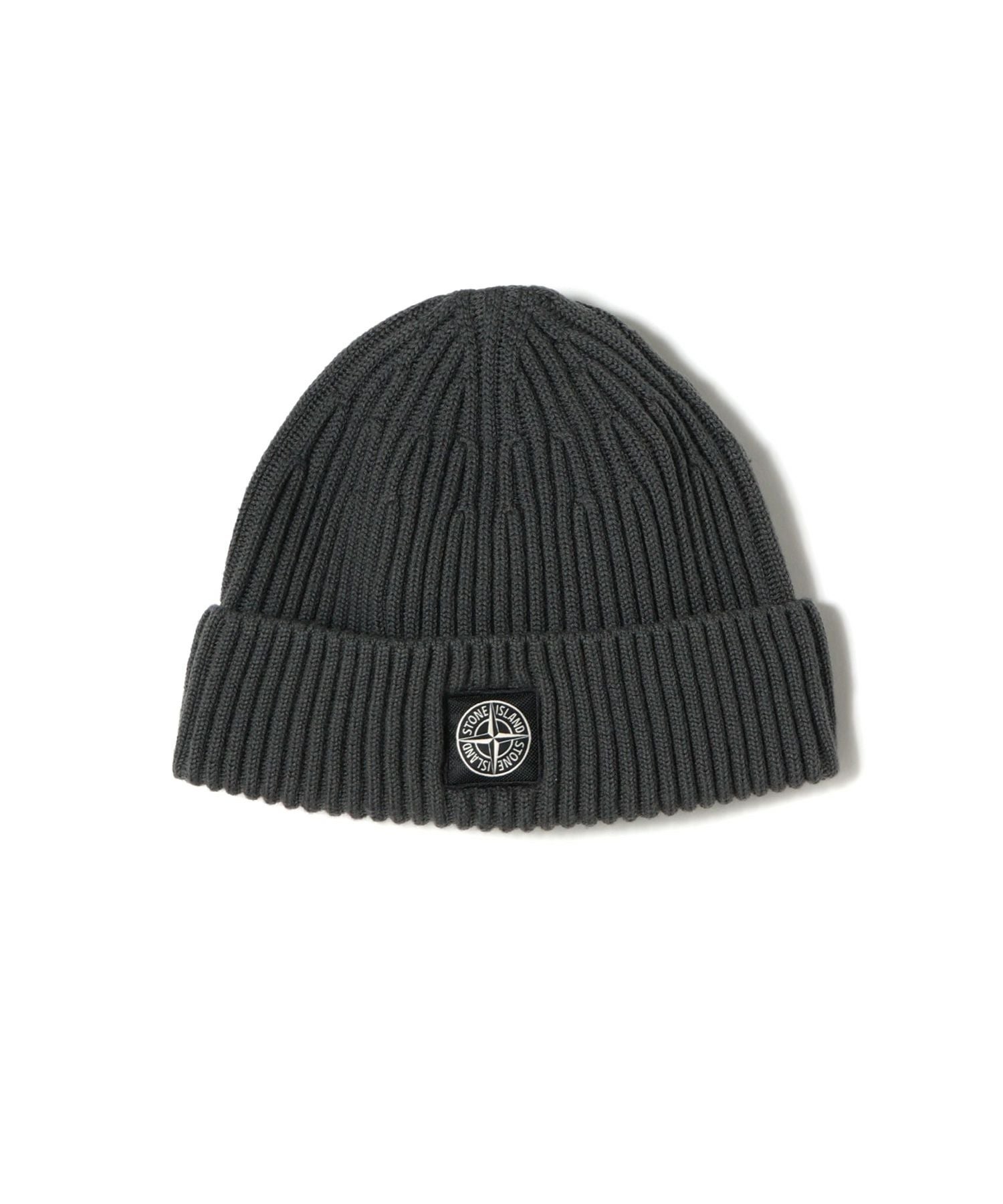 新品未使用 STONE  ニット帽　FULLRIBRWSWOOL STONE ISLAND(ストーンアイランド)】 FULL RIB RWS WOOL｜PARIGOT