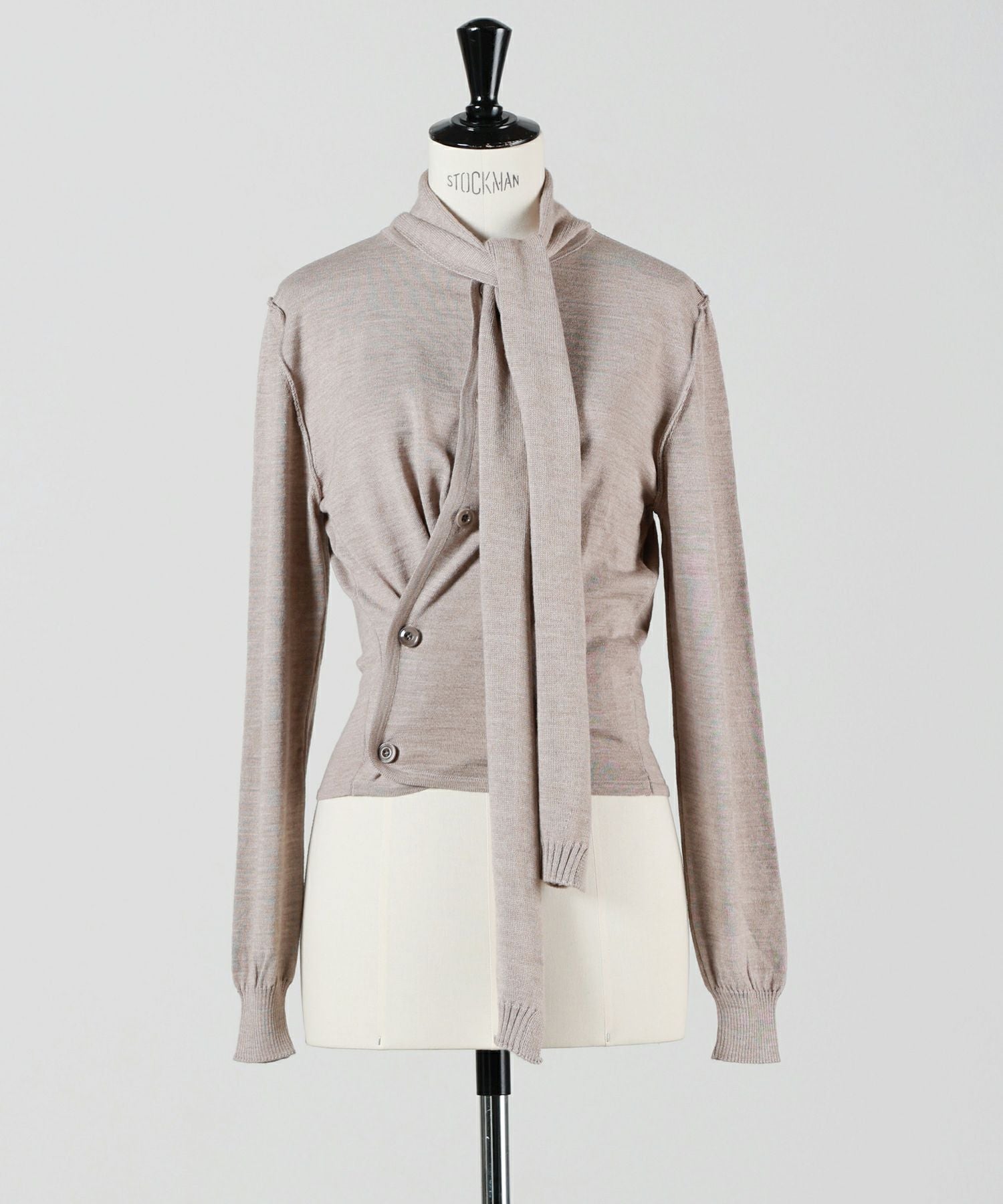 LEMAIRE(ルメール)】 TWISTED CARDIGAN WITH SCARF｜PARIGOT ONLINE