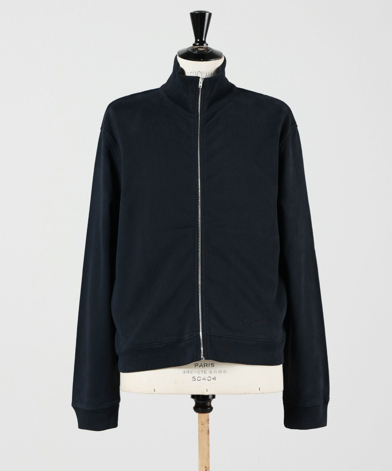 【AcneStudios】アクネストゥディオス バック ジップ スウェット Acne Studios Logo Print Zip Up Sweat Shirt 