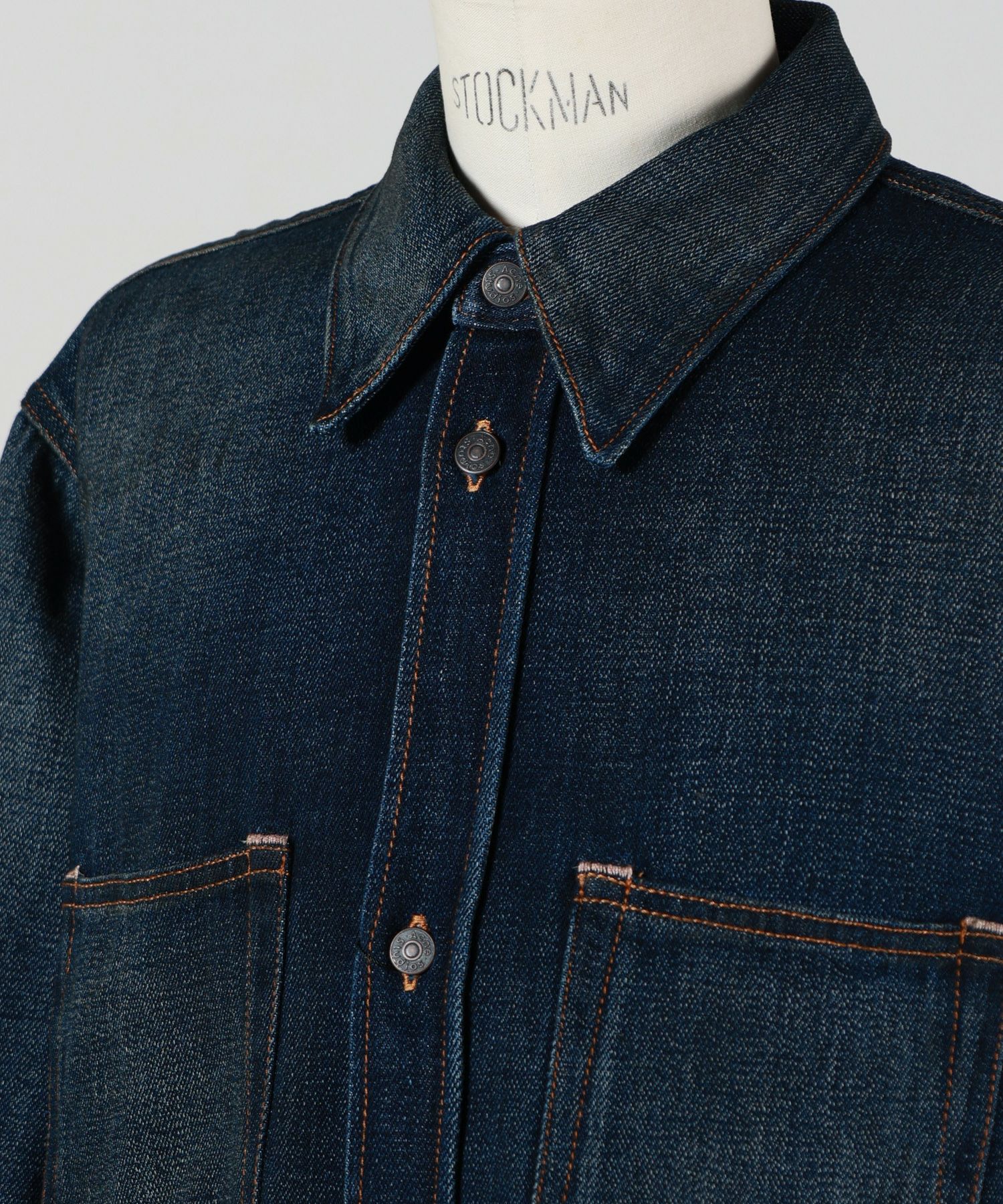 Acne Studios(アクネストゥディオズ)】 DENIM BUTTON-UP SHIRT