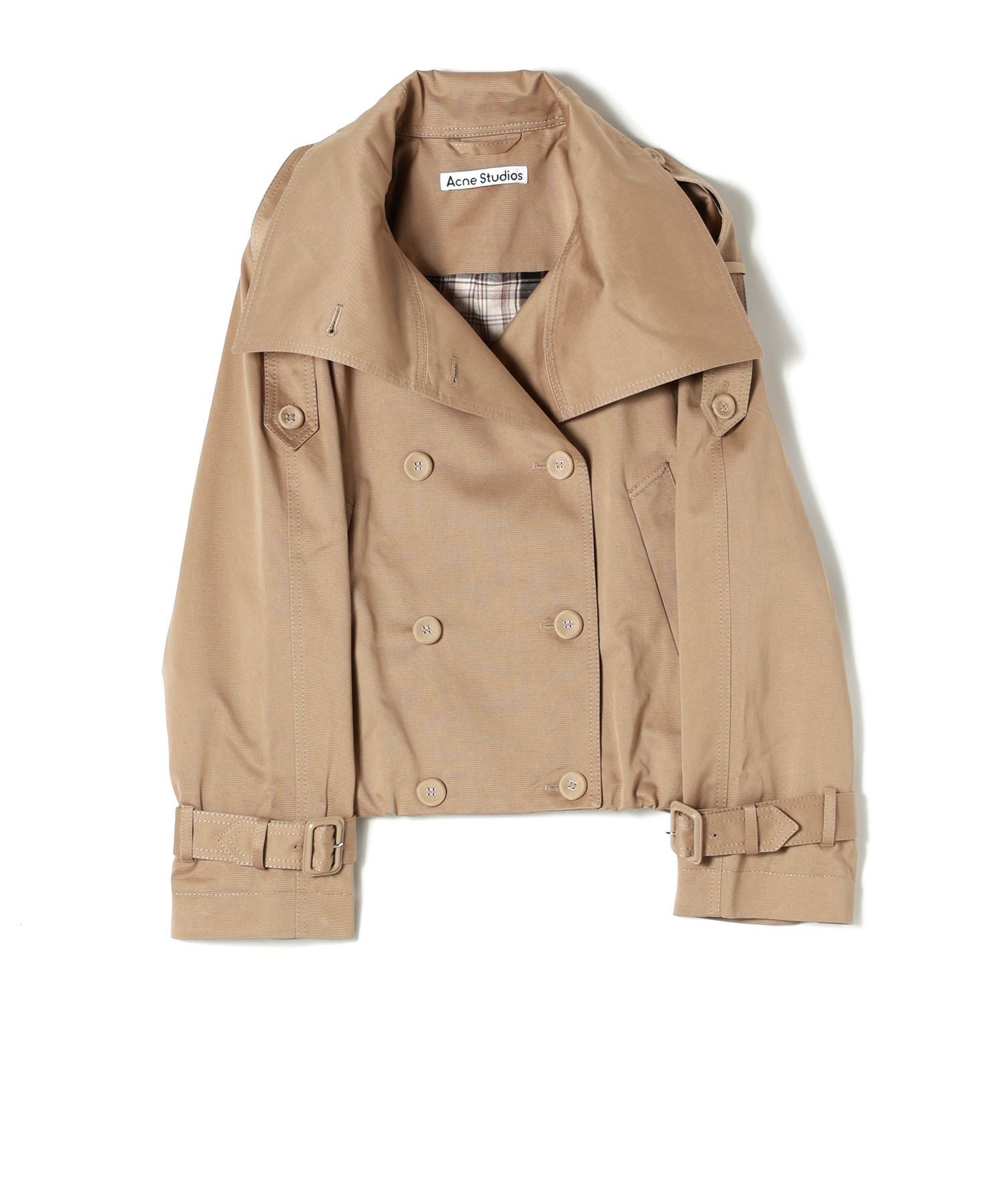 ジャケット・アウター Acne studios twill cotto jacket Cotton twill jacket in beige - Acne Studios | Mytheresa