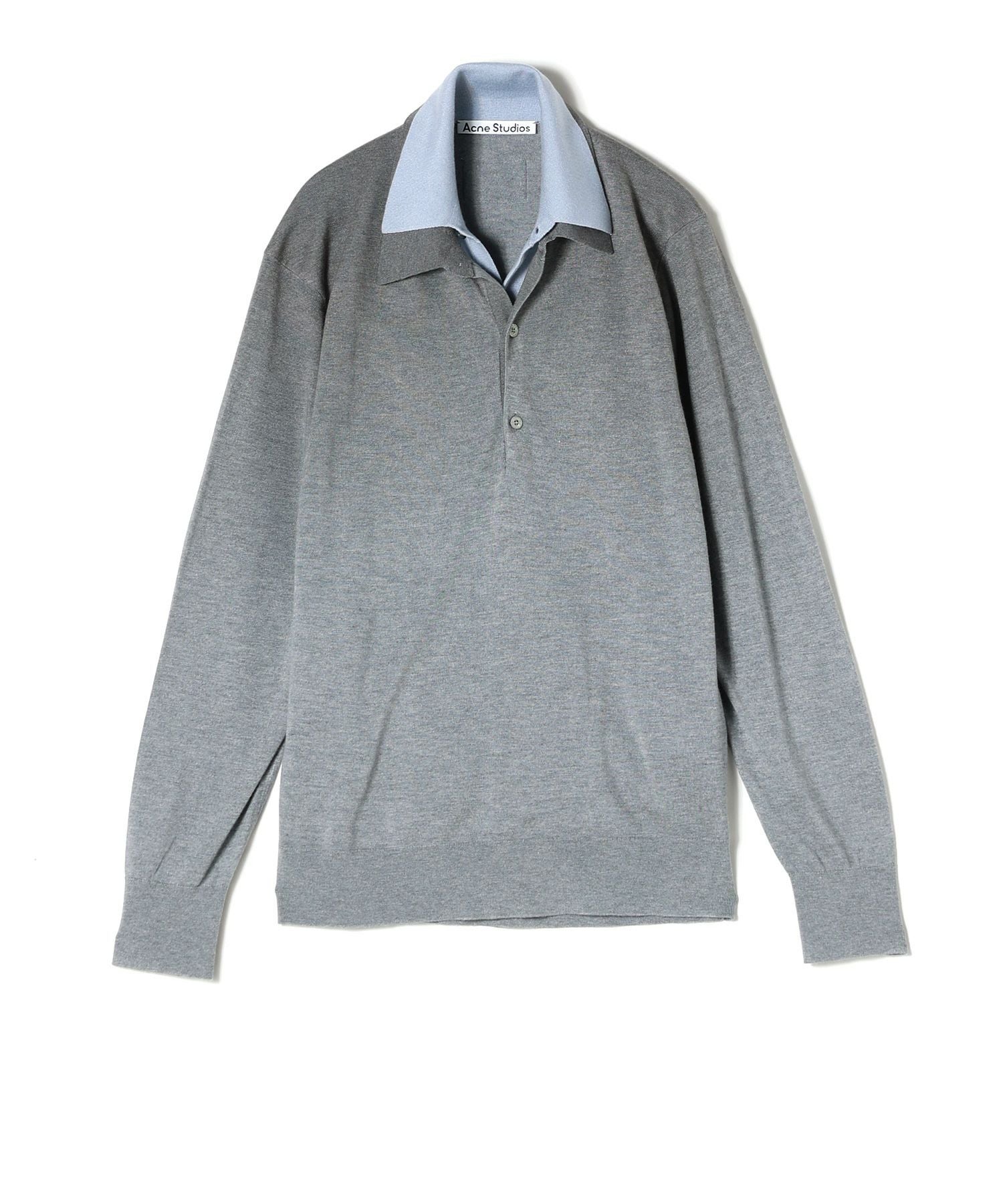 Acne Studios(アクネストゥディオズ)】 LAYERED SILK JUMPER｜PARIGOT
