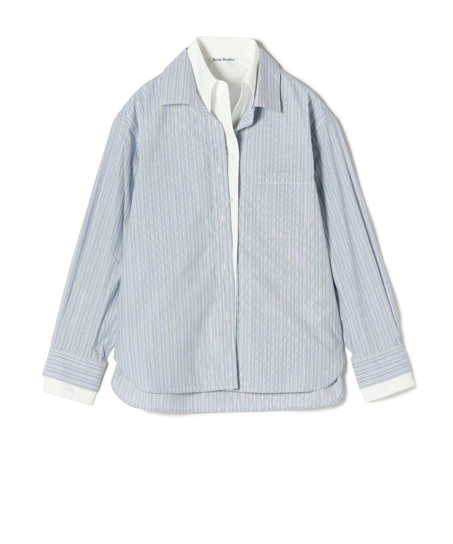 Acne Studios(アクネストゥディオズ)】 LAYERED BUTTON-UP SHIRT