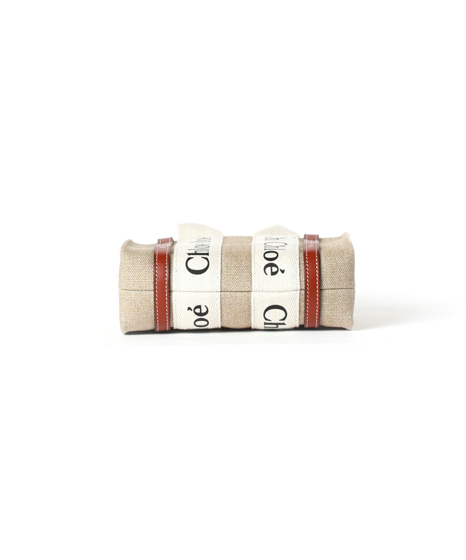 Chloe(クロエ)】 リネン製 WOODYミニトートバッグ｜PARIGOT ONLINE