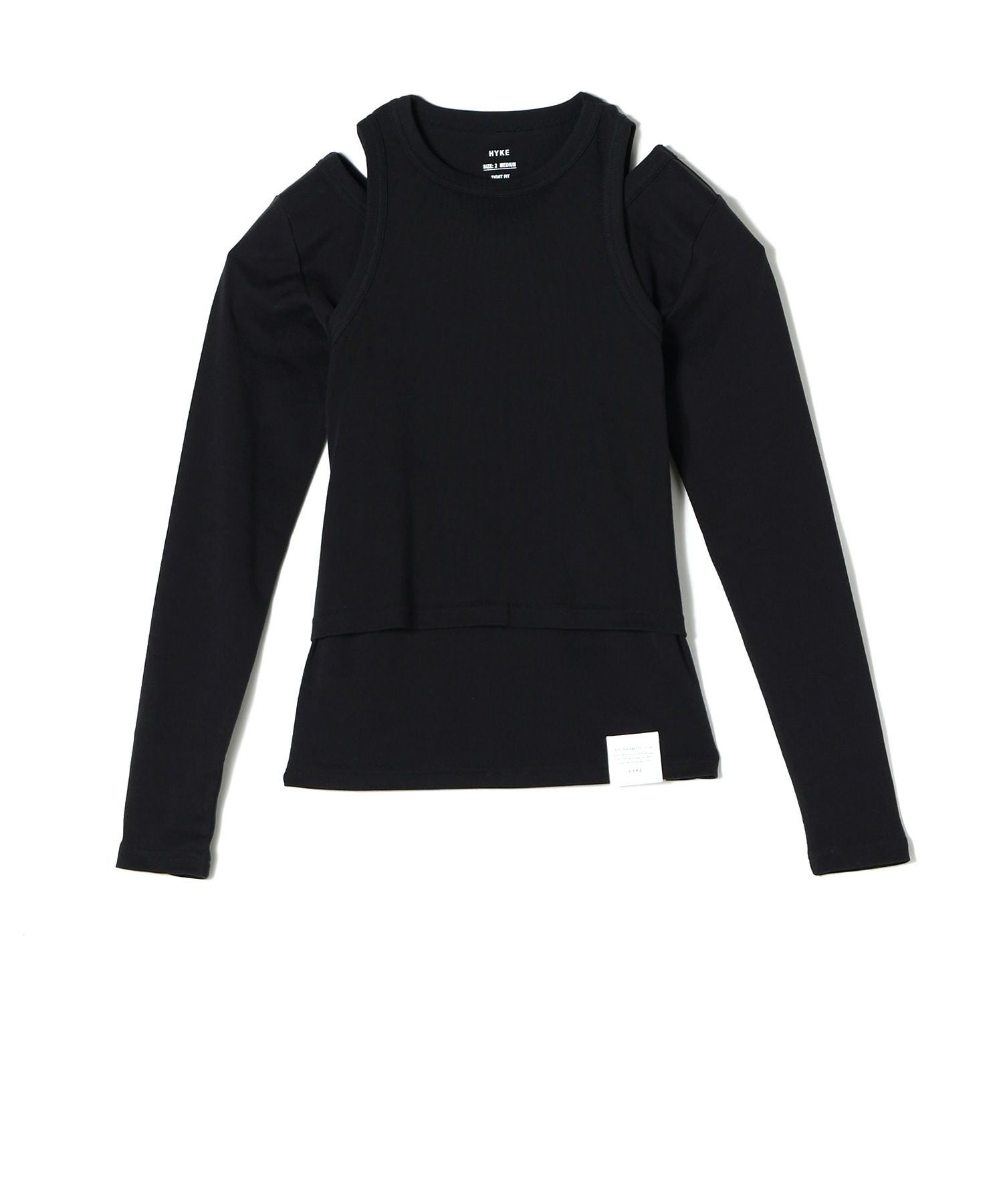 HYKE(ハイク)】 LAYERED LONG-SLV TEE｜PARIGOT ONLINE（パリゴ