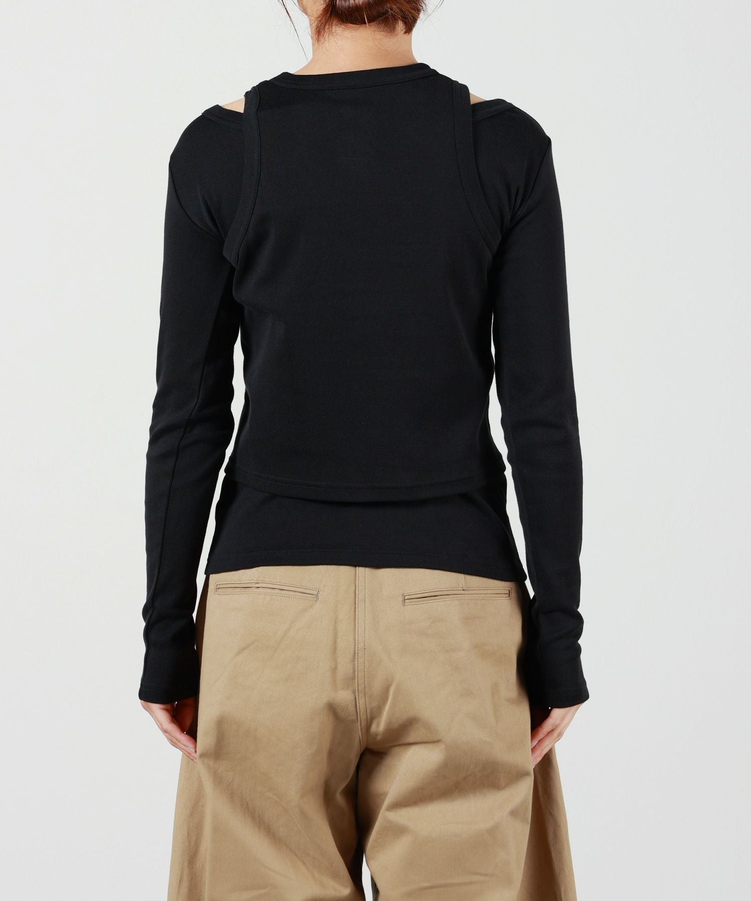 HYKE(ハイク)】 LAYERED LONG-SLV TEE｜PARIGOT ONLINE（パリゴ