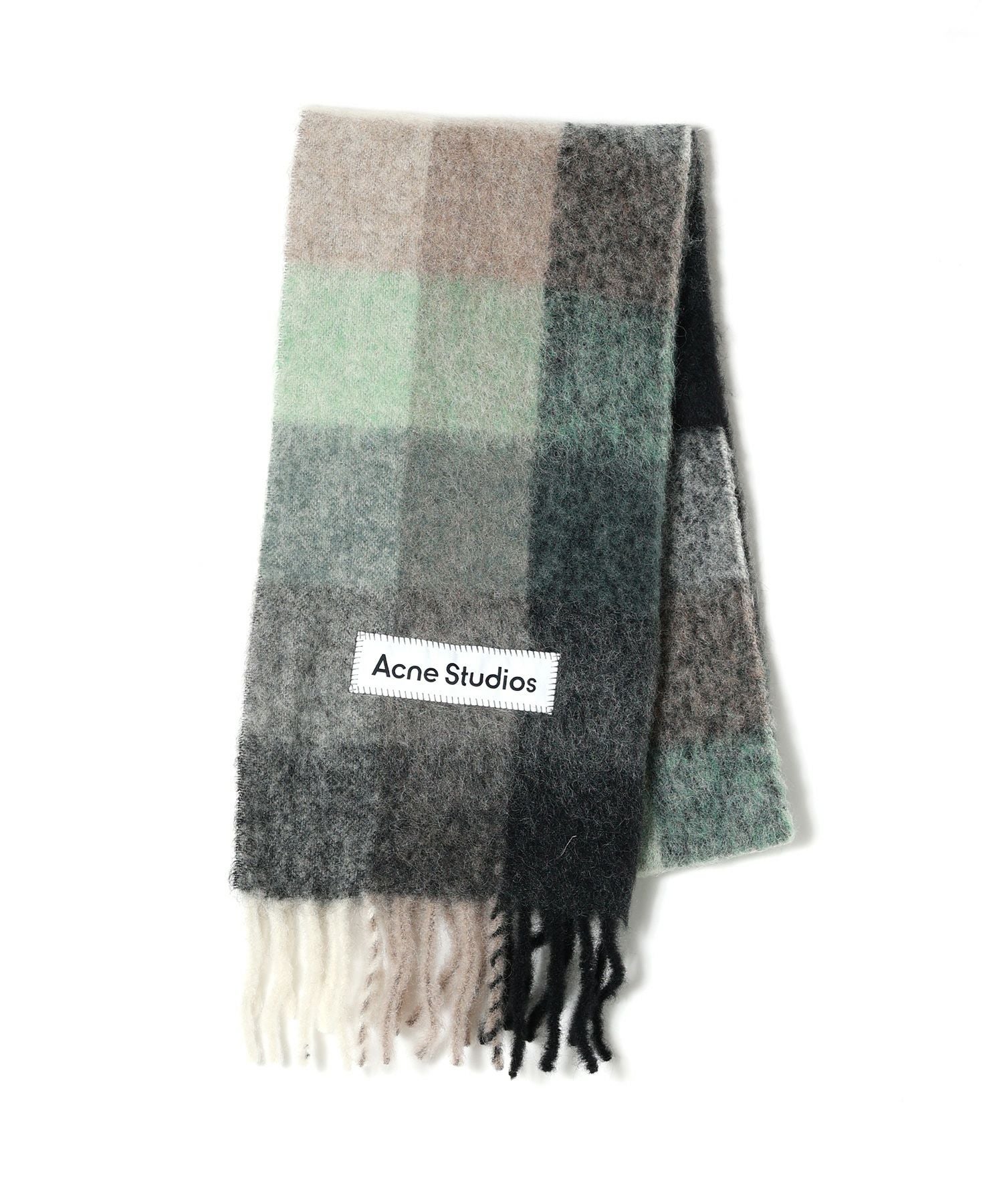 アクネストゥディオズ マフラーグレー 新タグ おまけハンガー付き 中古・古着通販】Acne studios (アクネ ストゥディオス) マフラー