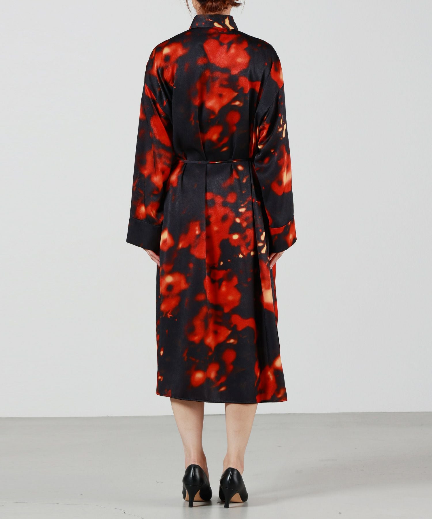 【新品・未使用】08sircus 08サーカス　テラコッタ　ワンピース　1 08sircus(08サーカス)】 Bokashi print shirt dress｜PARIGOT ONLINE