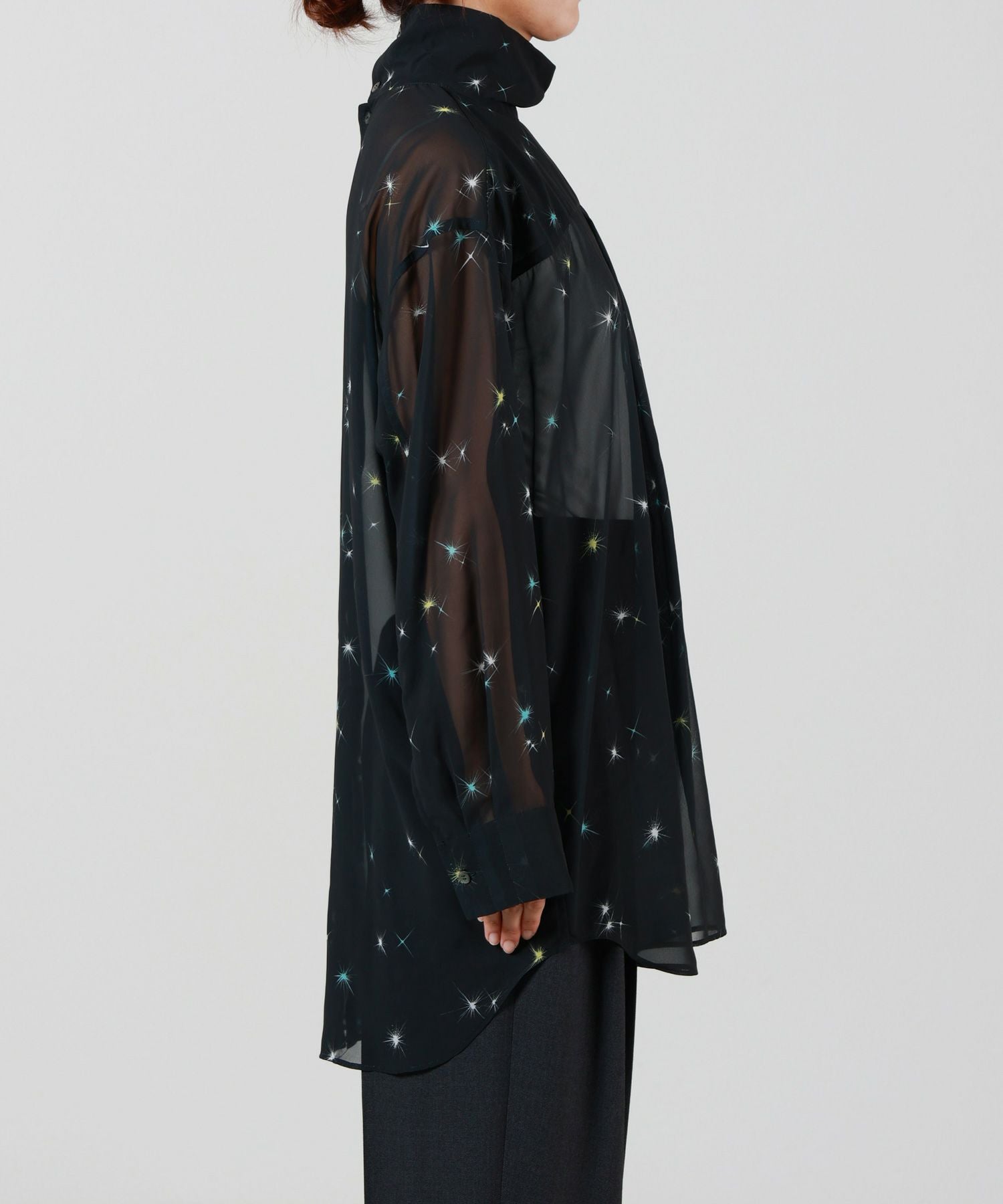 TELMA(テルマ)】 PRINTED SHEER SHIRT｜PARIGOT ONLINE（パリゴ