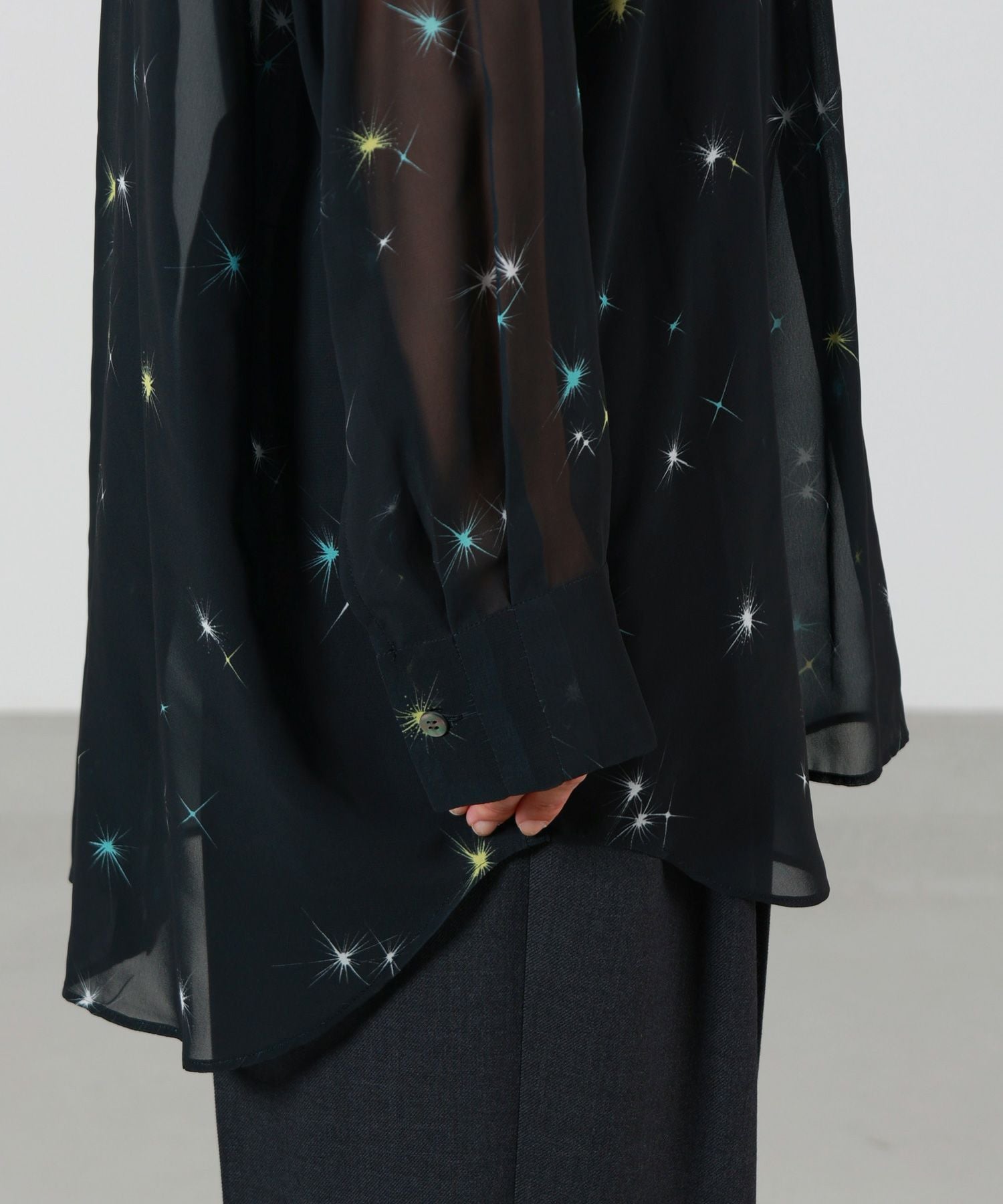 TELMA(テルマ)】 PRINTED SHEER SHIRT｜PARIGOT ONLINE（パリゴ