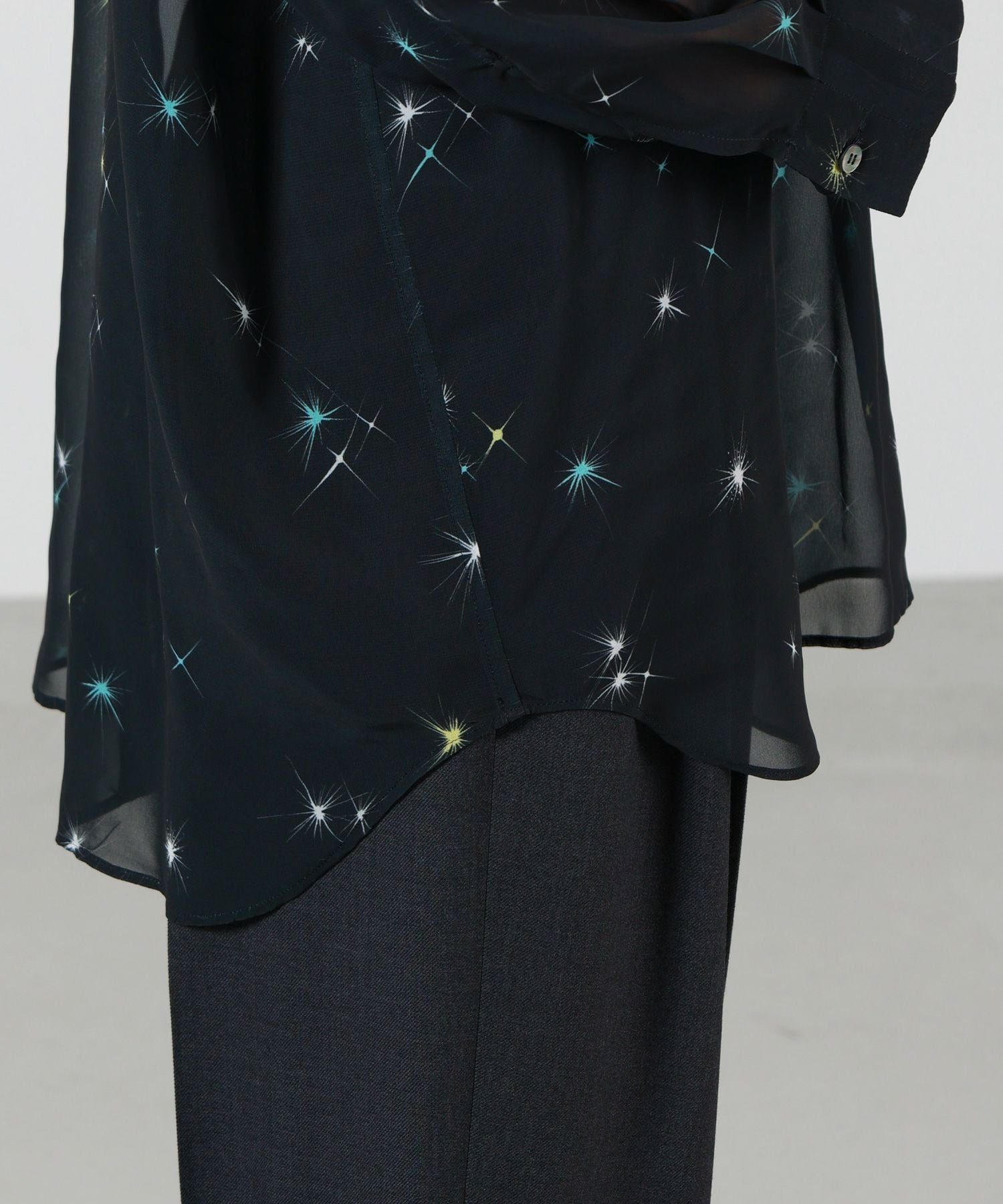 TELMA(テルマ)】 PRINTED SHEER SHIRT｜PARIGOT ONLINE（パリゴ