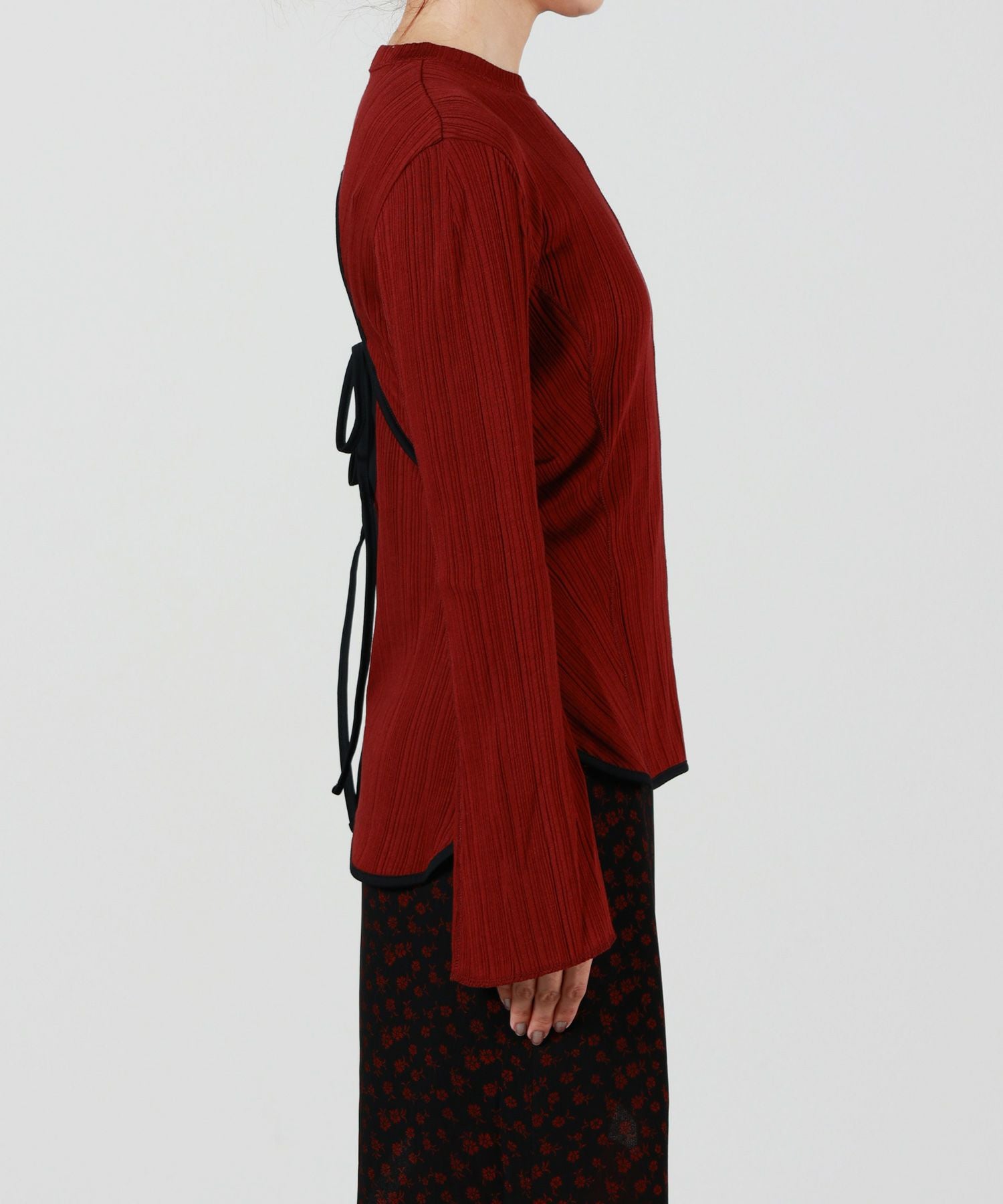 Mame Kurogouchi(マメ クロゴウチ)】Random Ribbed Organic Cotton