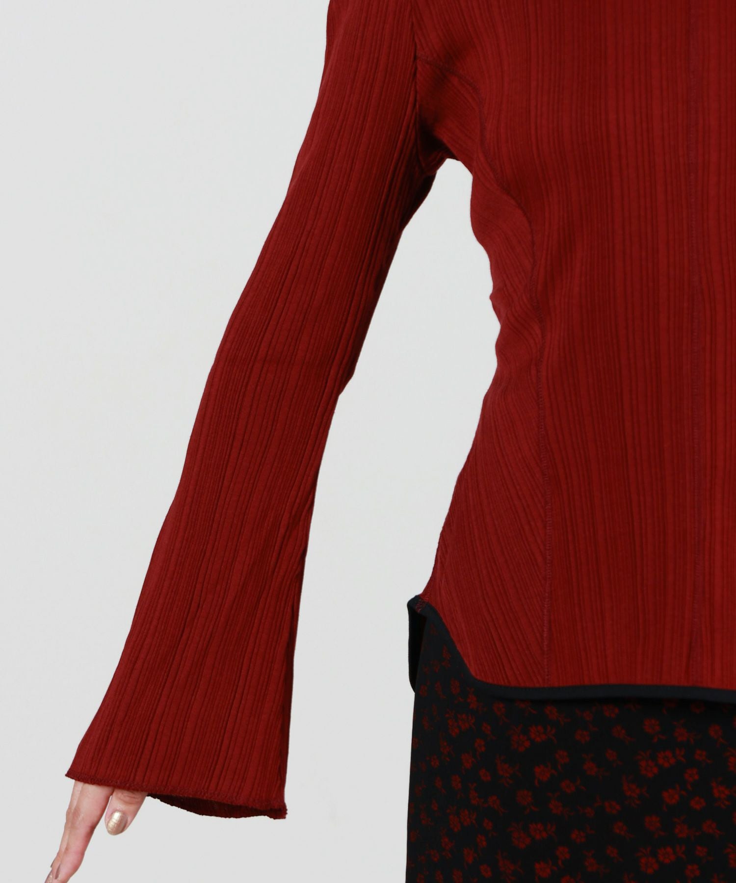 Mame Kurogouchi(マメ クロゴウチ)】Random Ribbed Organic Cotton