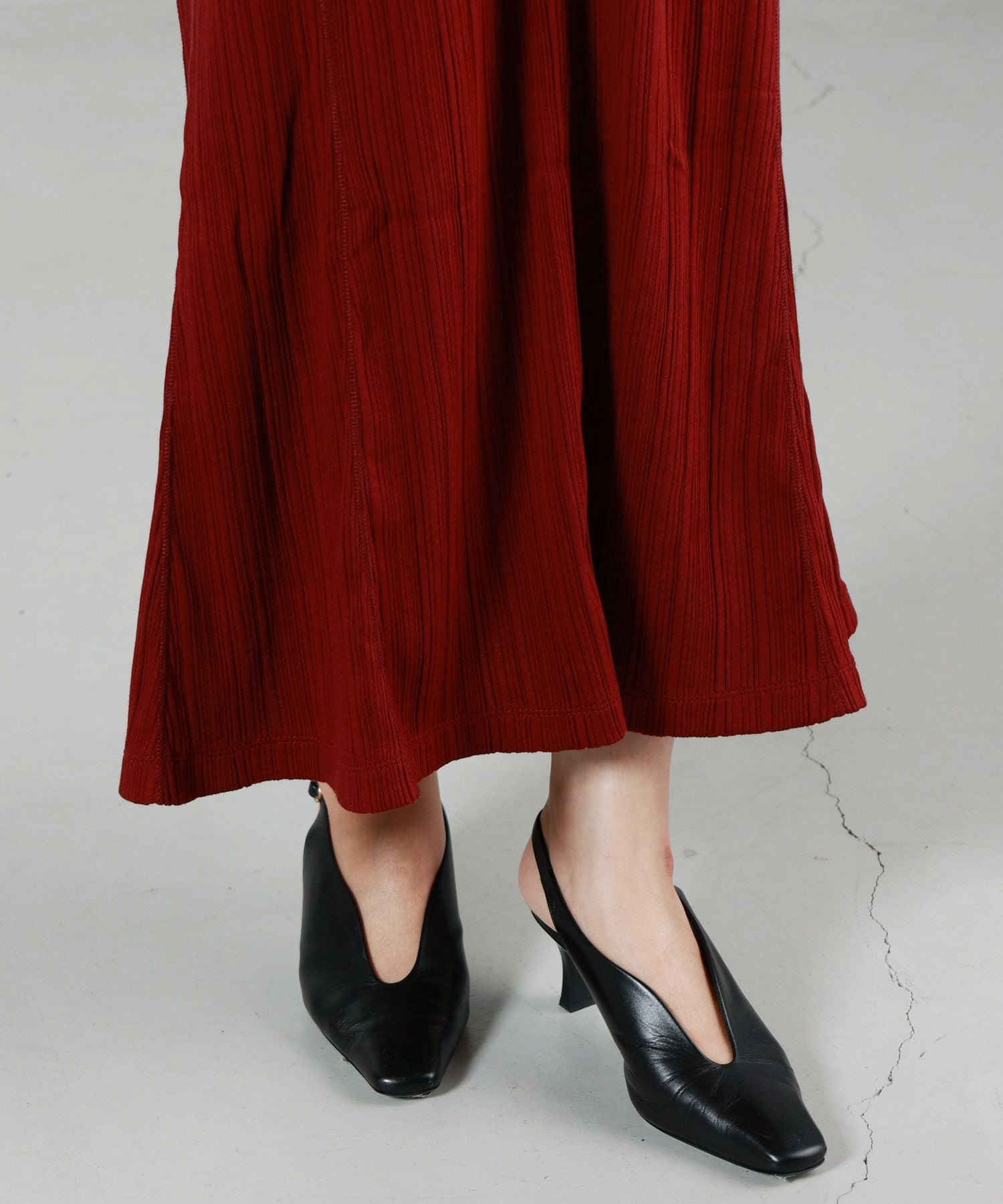 Mame Kurogouchi(マメ クロゴウチ)】Random Ribbed Organic Cotton