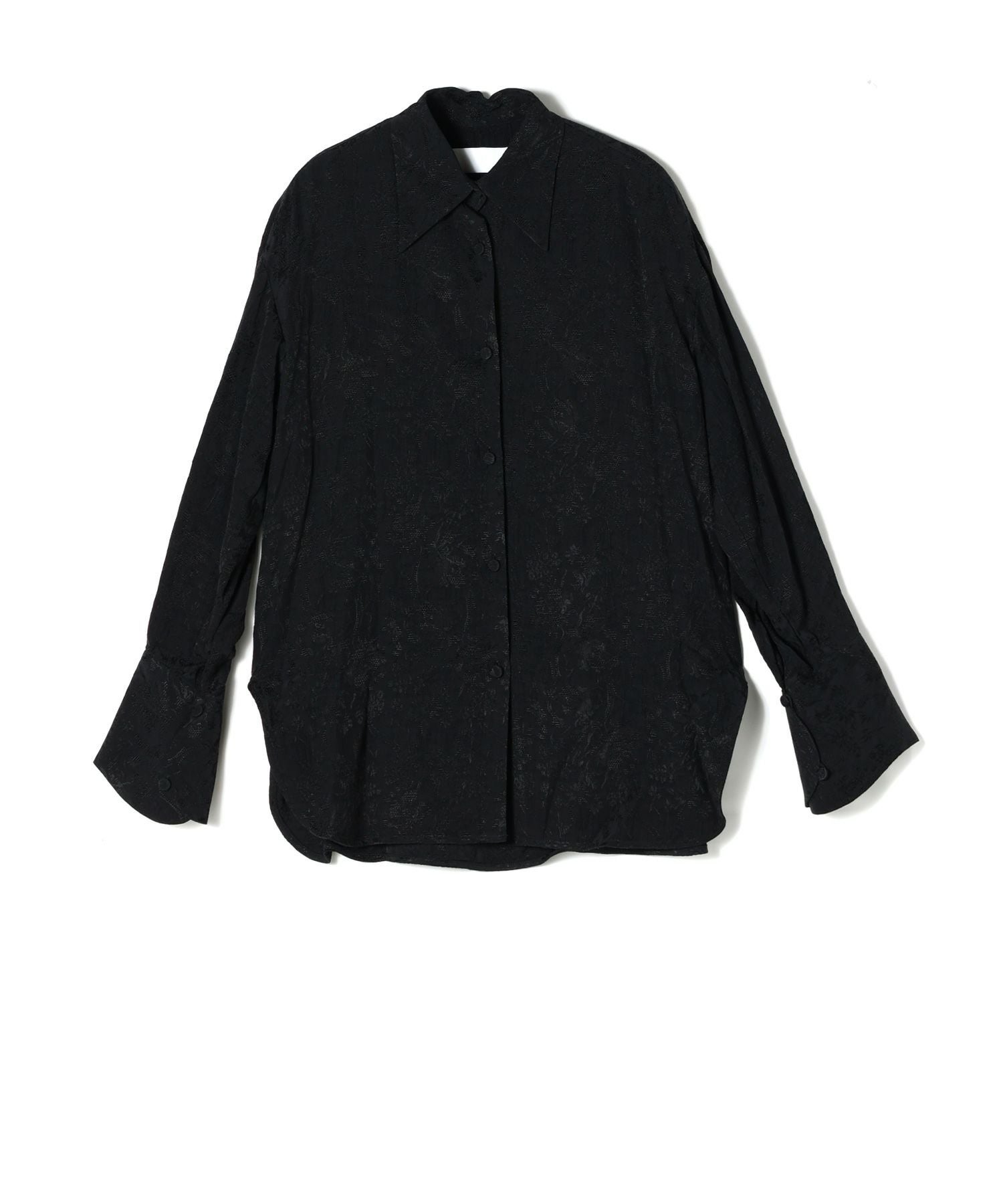 Mame Kurogouchi(マメ クロゴウチ)】Floral Jacquard Shirt｜PARIGOT