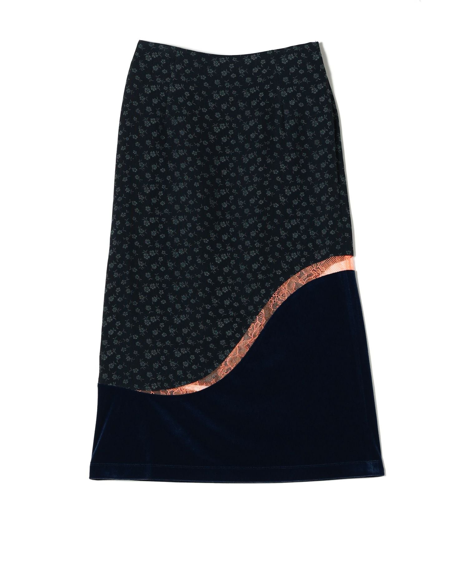 Mame Kurogouchi(マメ クロゴウチ)】Cupro Triacetate Floral Jacquard