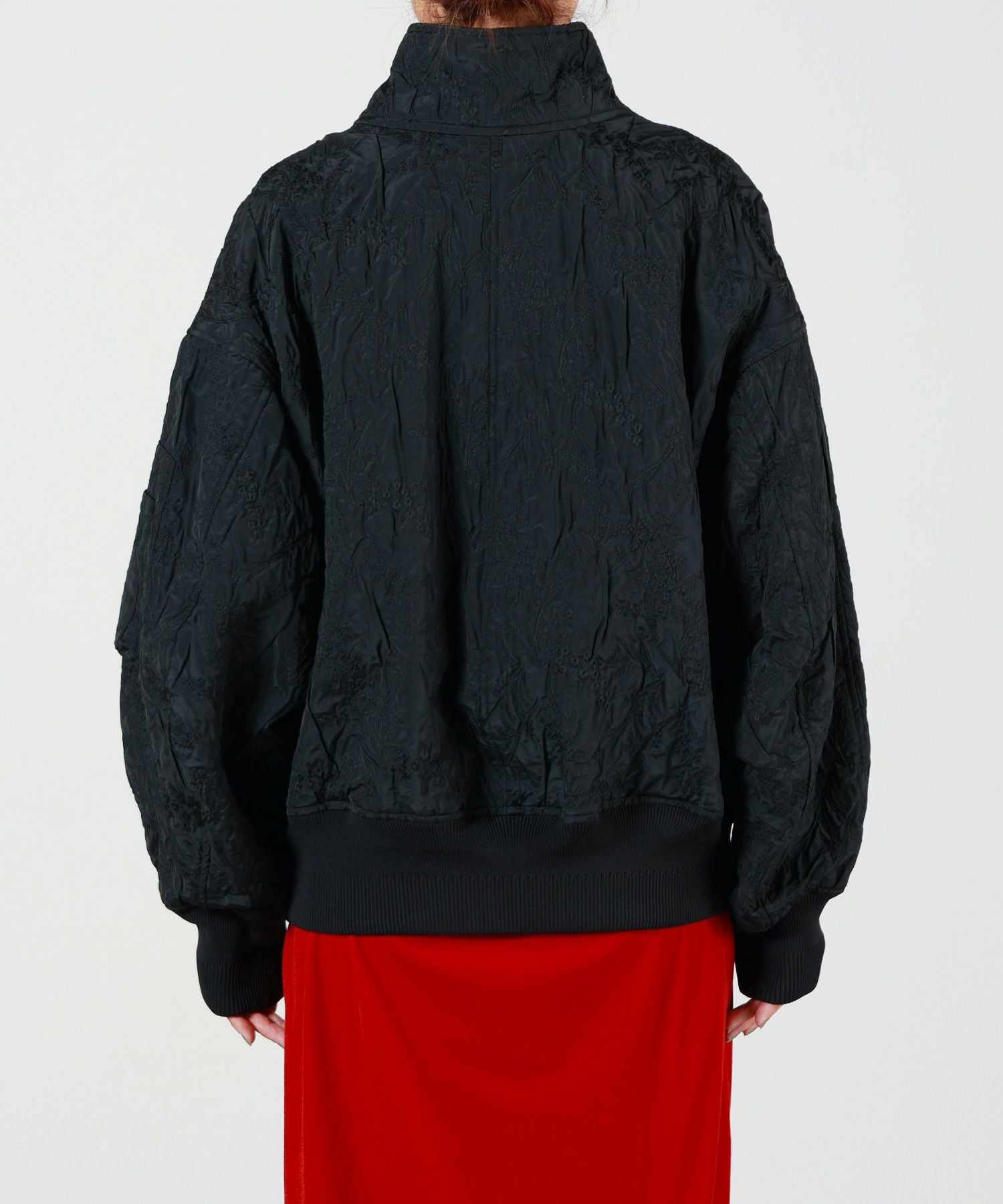 Mame Kurogouchi(マメ クロゴウチ)】Floral Jacquard Triple Cloth