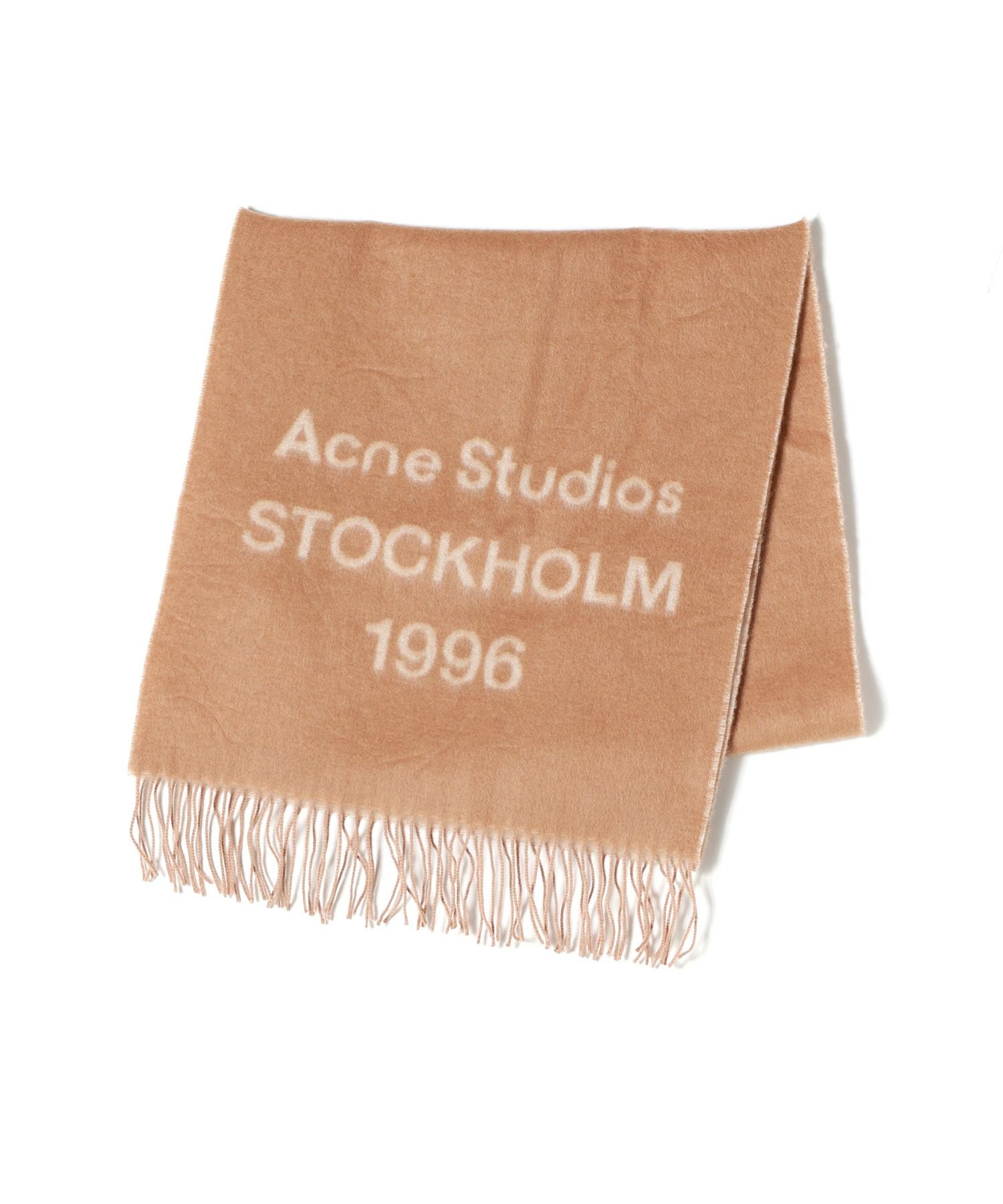 Acne Studios(アクネストゥディオズ)】 ロゴウールスカーフ｜PARIGOT