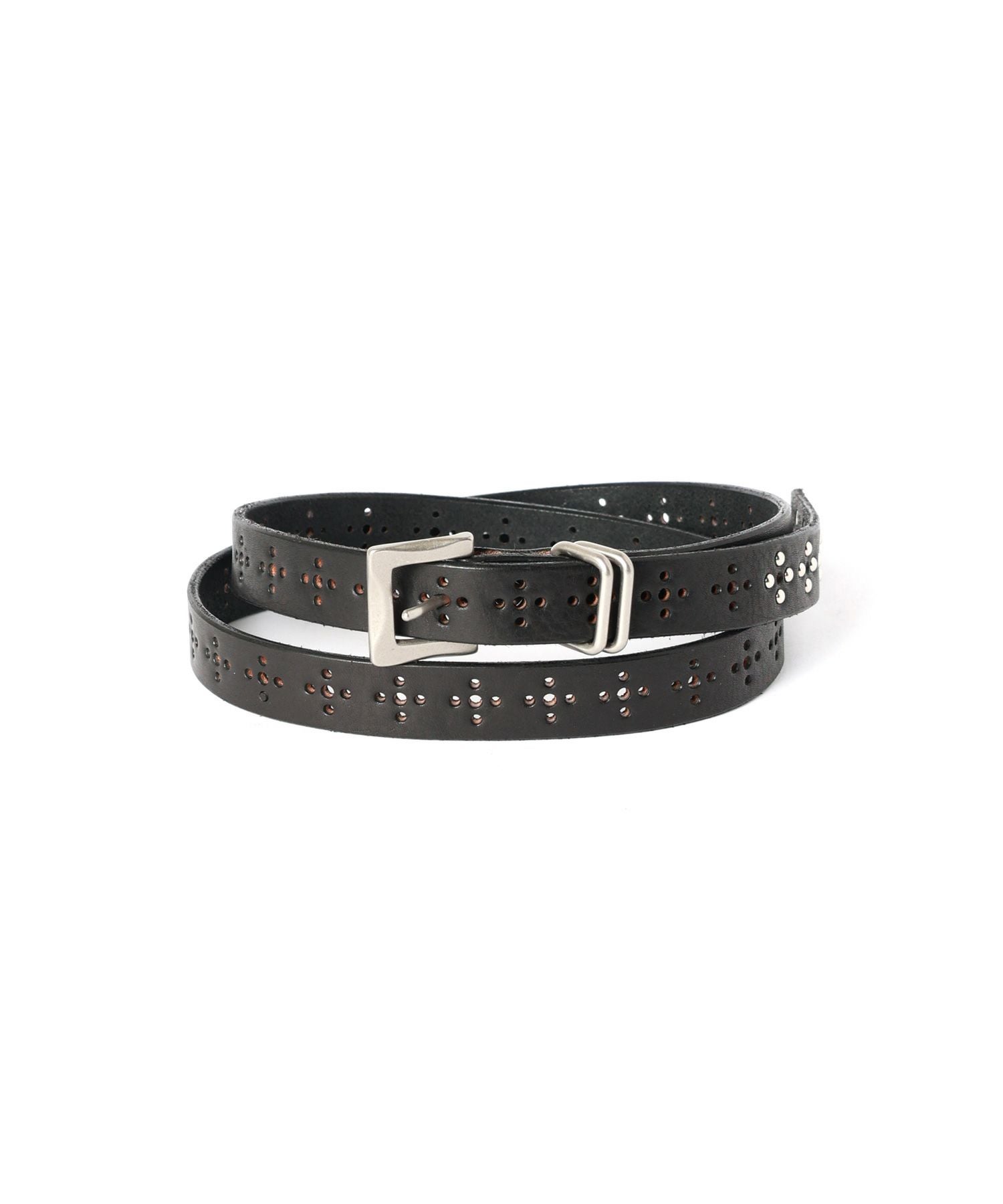 White Mountaineering(ホワイトマウンテニアリング)】 STUDS LEATHER