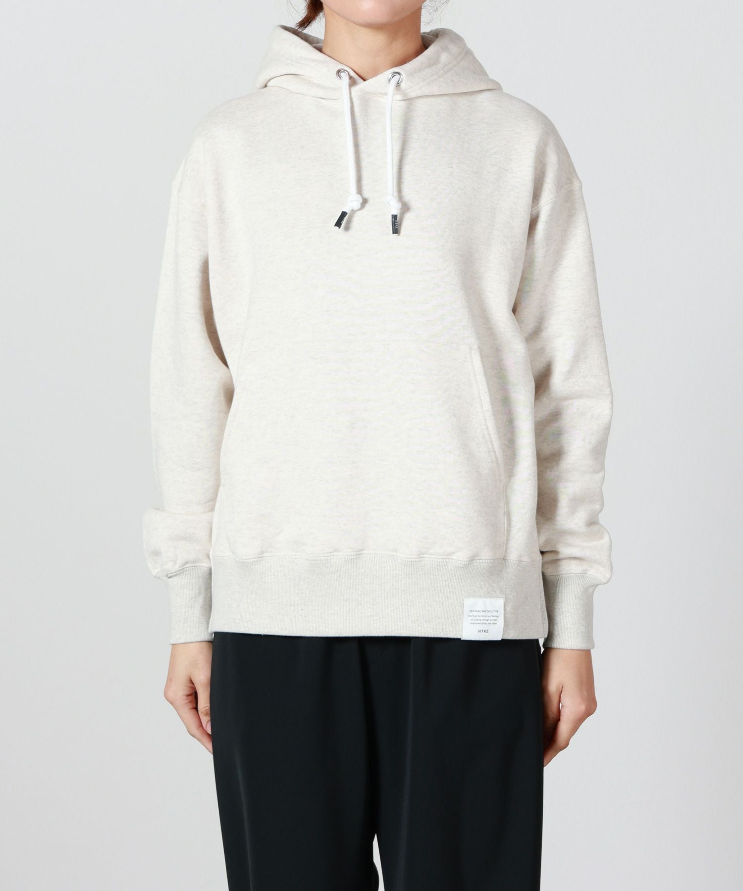 HYKE(ハイク)】≪GENDERLESS≫ SWEAT HOODIE｜PARIGOT ONLINE（パリゴ