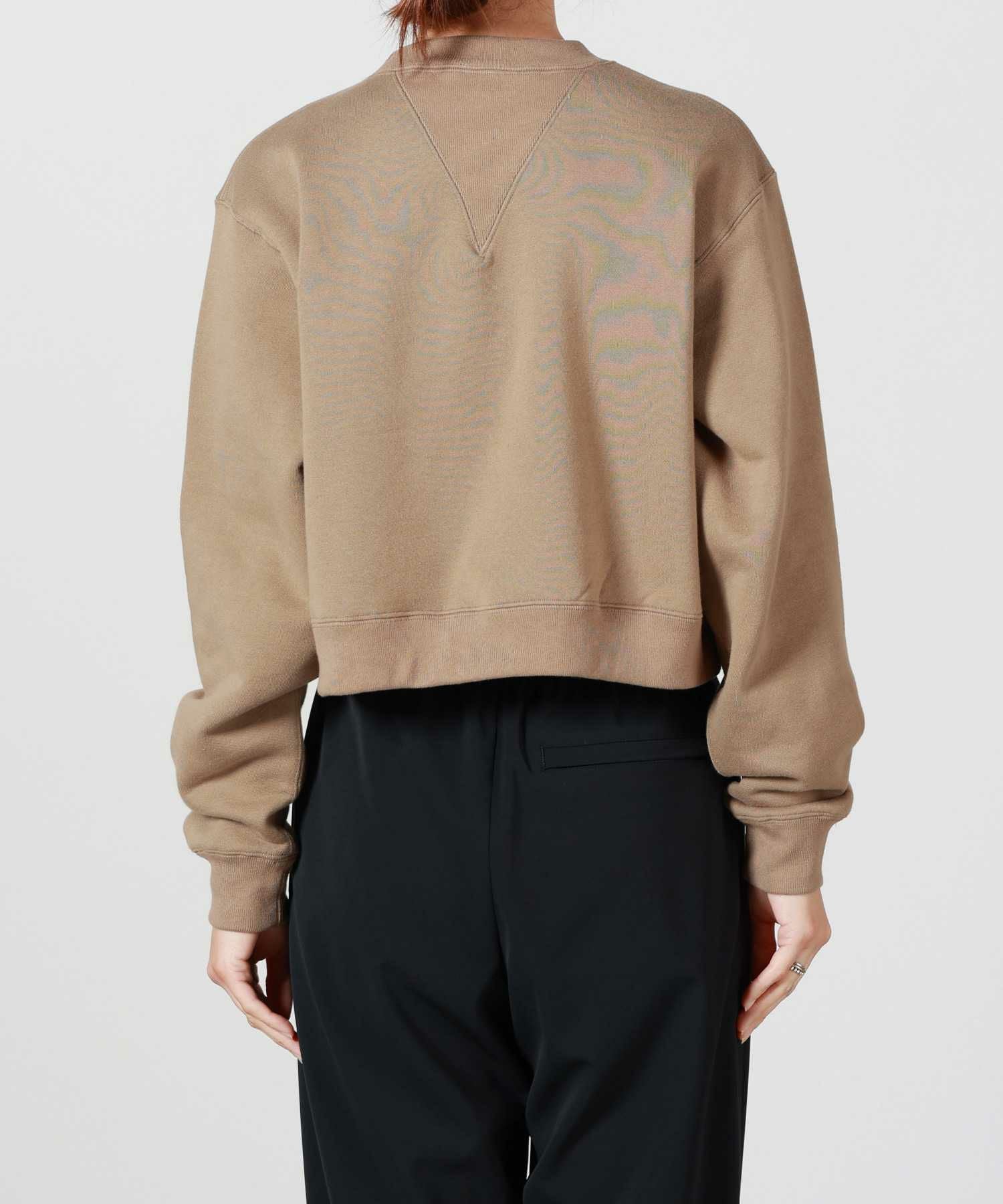 HYKE(ハイク)】 CROPPED SWEAT SHIRT｜PARIGOT ONLINE（パリゴオンライン）