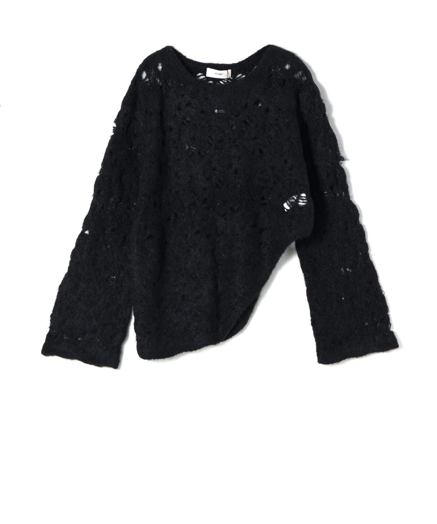 muller of yoshiokubo(ミュラーオブヨシオクボ)】 MOHAIR LACE FRILLED