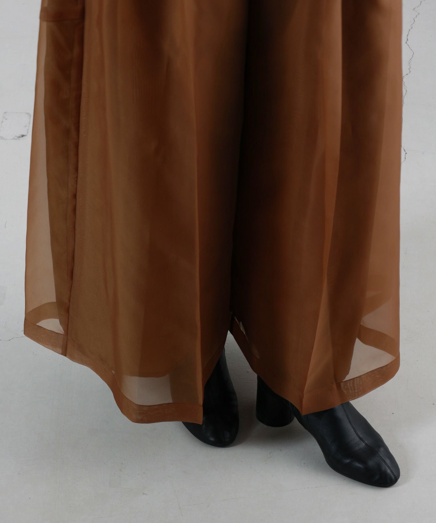 HYKE(ハイク)】 SHEER WIDE PANTS｜PARIGOT ONLINE（パリゴオンライン）