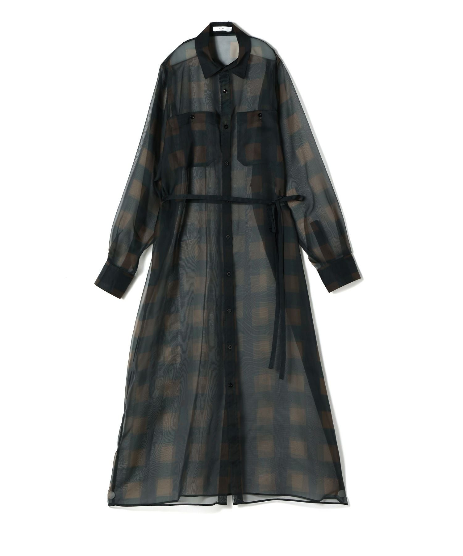 HYKE ハイク/チェックワンピース/221-16128 008/ABランク/18【中古】 HYKE（ハイク） ハイク/チェックワンピース/221-16128 008/ABランク/18