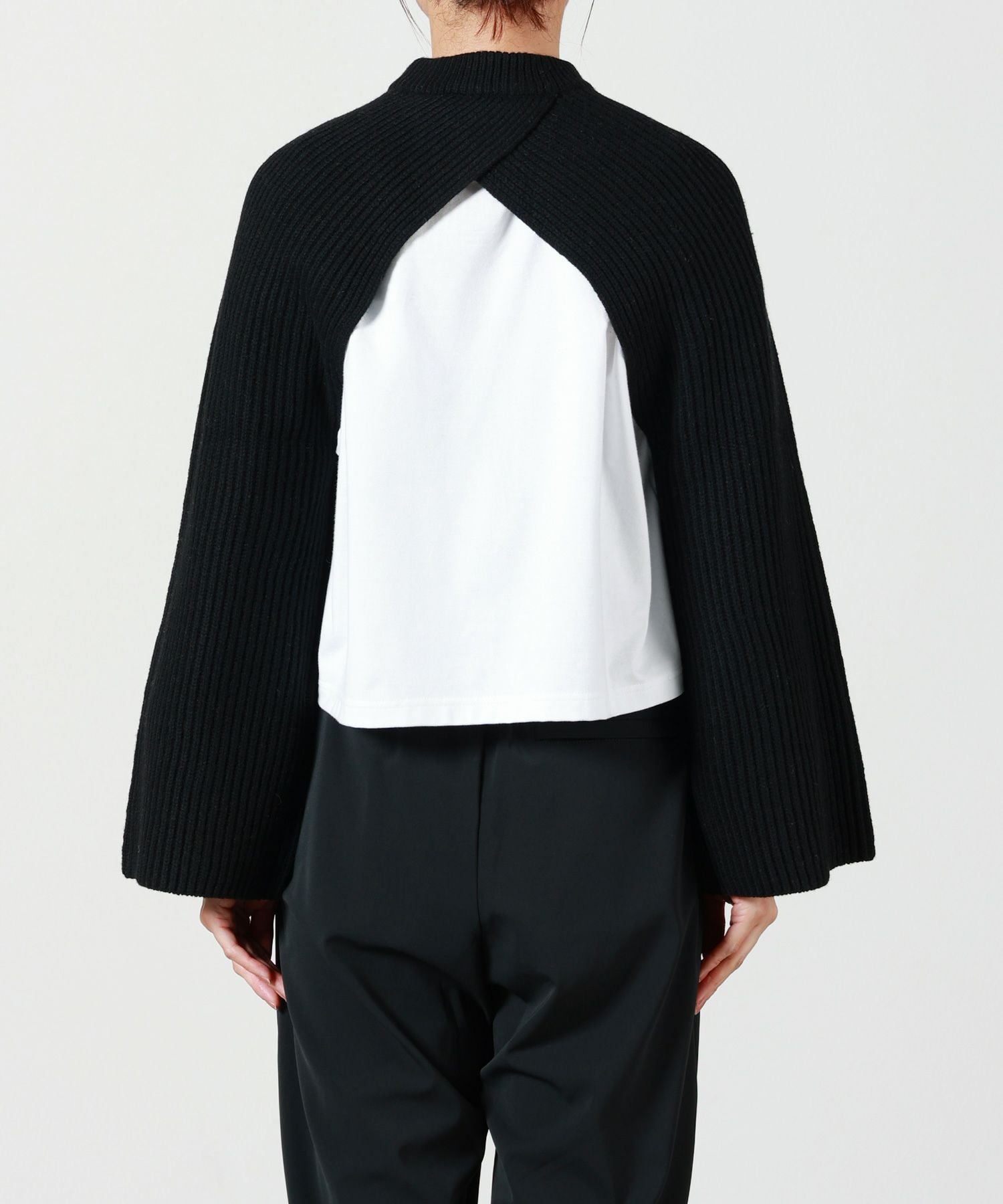 HYKE(ハイク)】 RIBBED KNIT WOOL SHRUG｜PARIGOT ONLINE（パリゴ