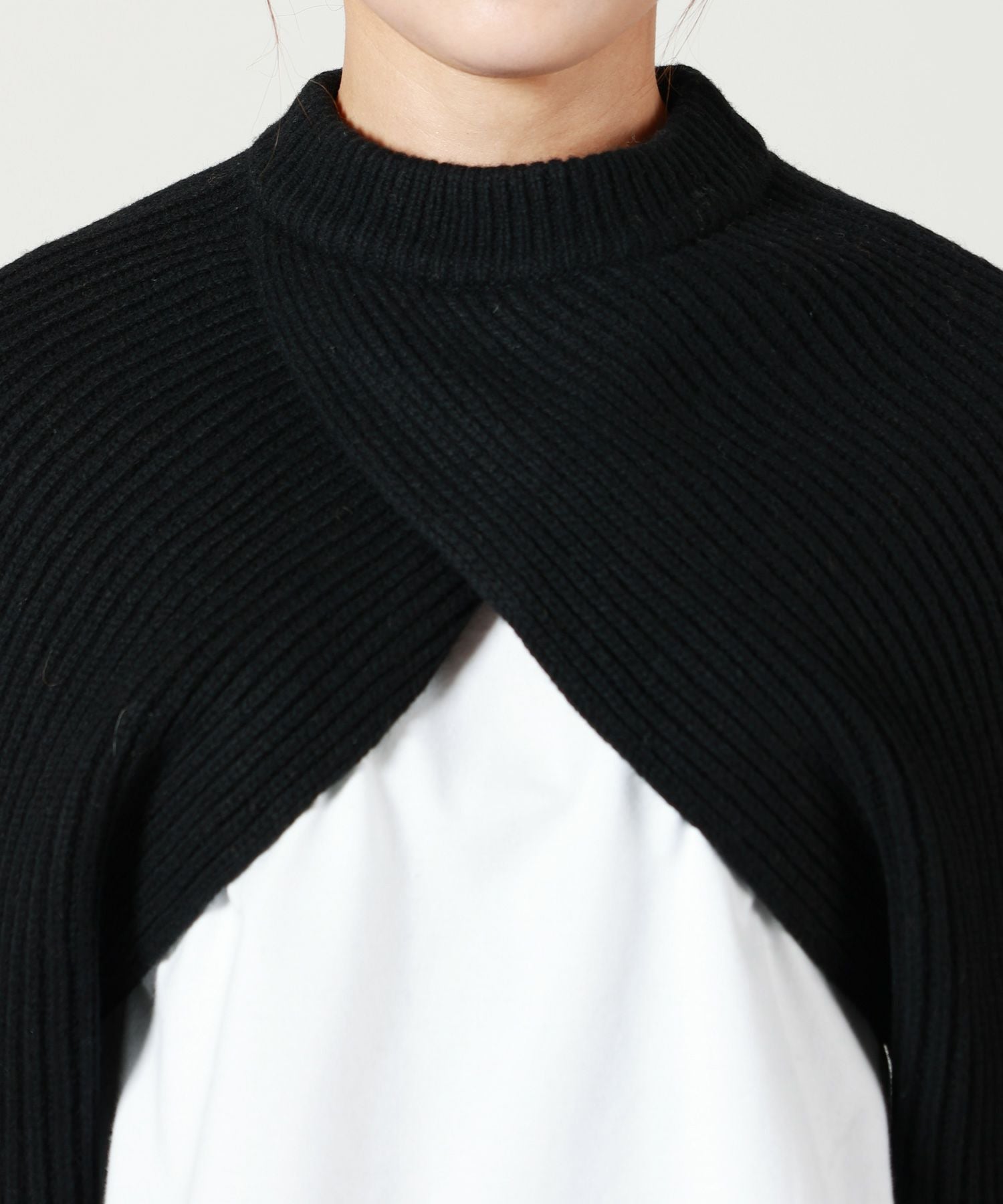 HYKE(ハイク)】 RIBBED KNIT WOOL SHRUG｜PARIGOT ONLINE（パリゴ