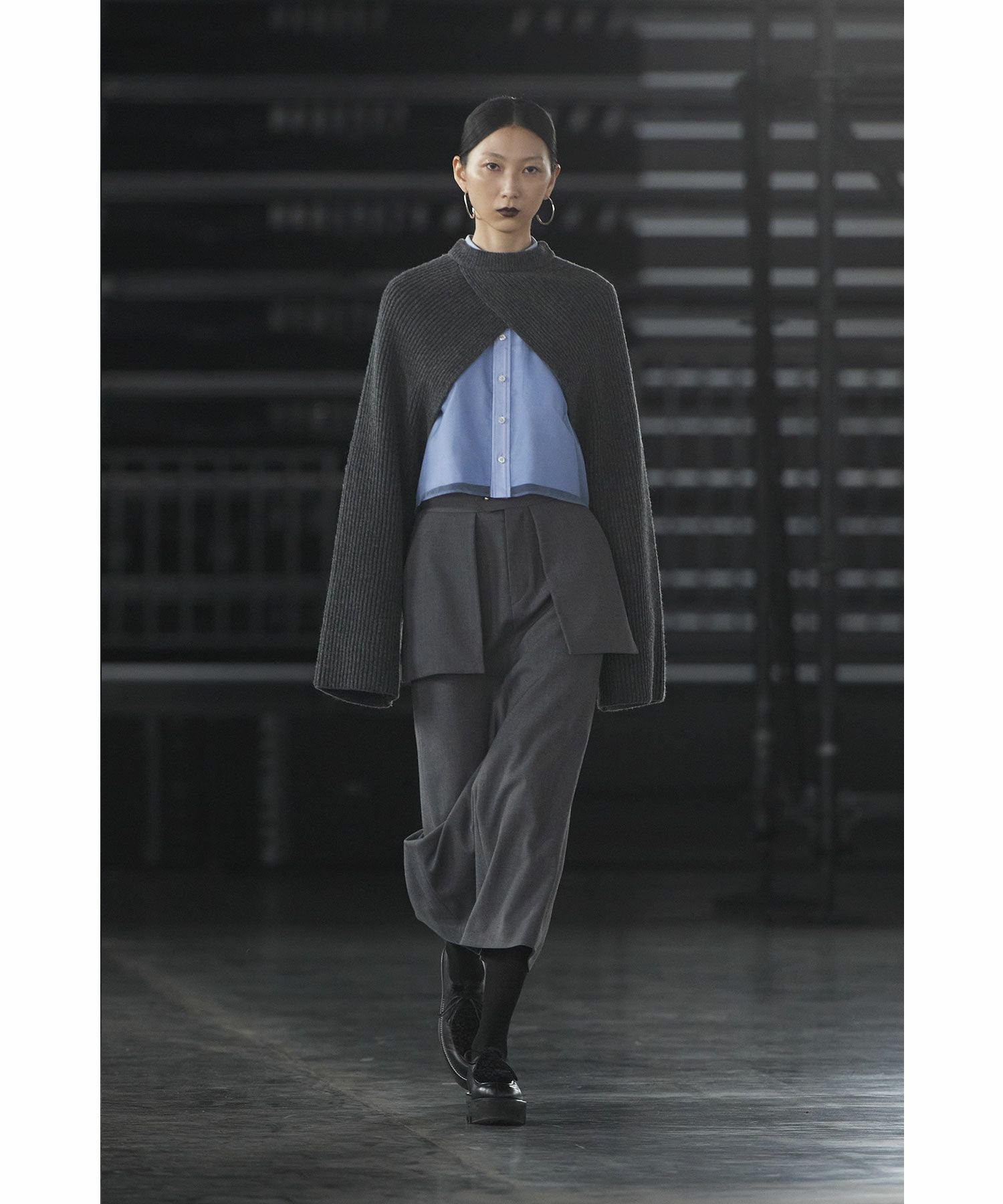 HYKE(ハイク)】 RIBBED KNIT WOOL SHRUG｜PARIGOT ONLINE（パリゴ