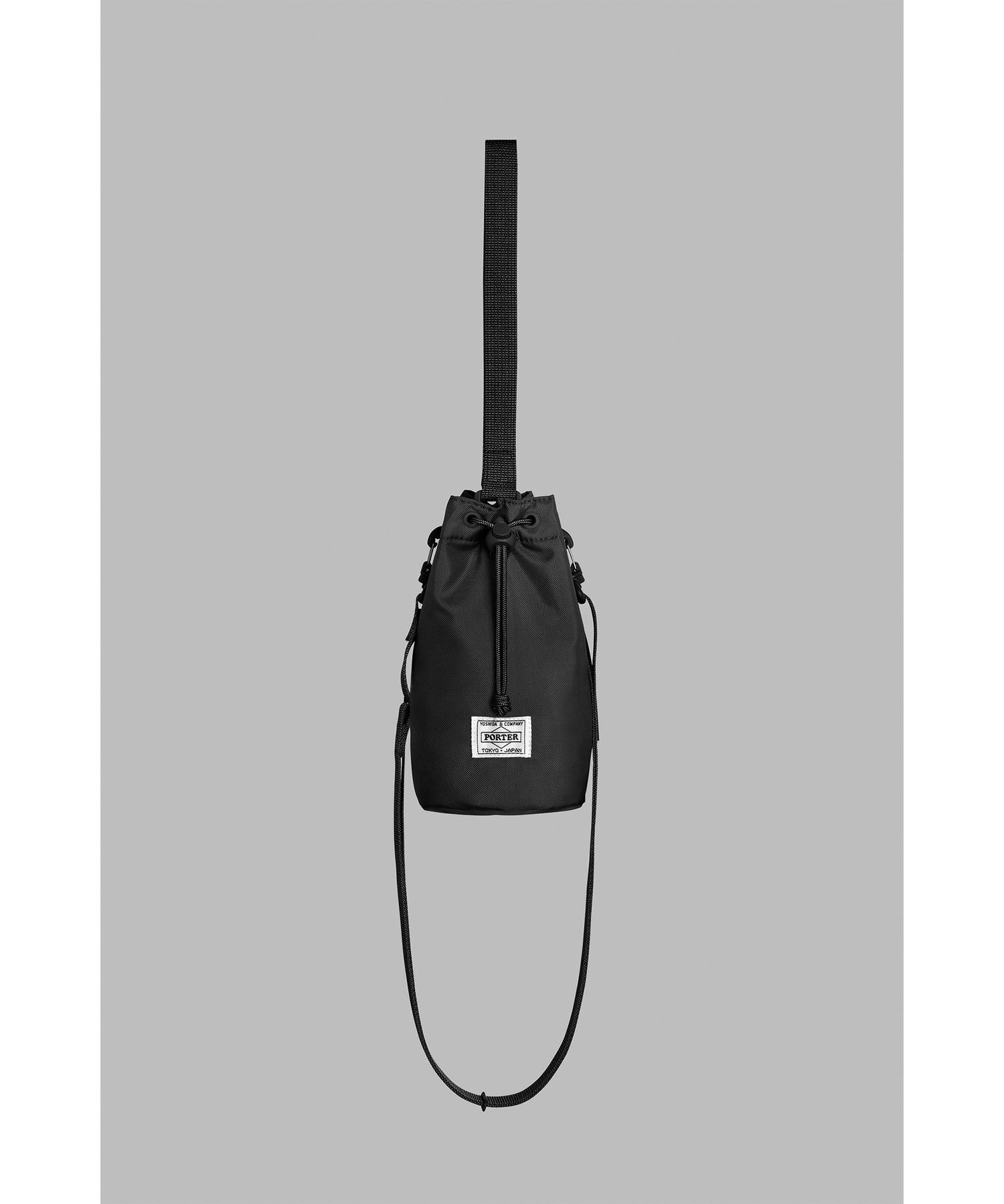 PORTER / ポーター | × HYKE  BONSAC MINI &amp; COIN CASE ショルダーバッグ | ブラック | レディース HYKE(ハイク) PORTER × HYKE BONSAC MINI & COIN CASE - COLDBECK