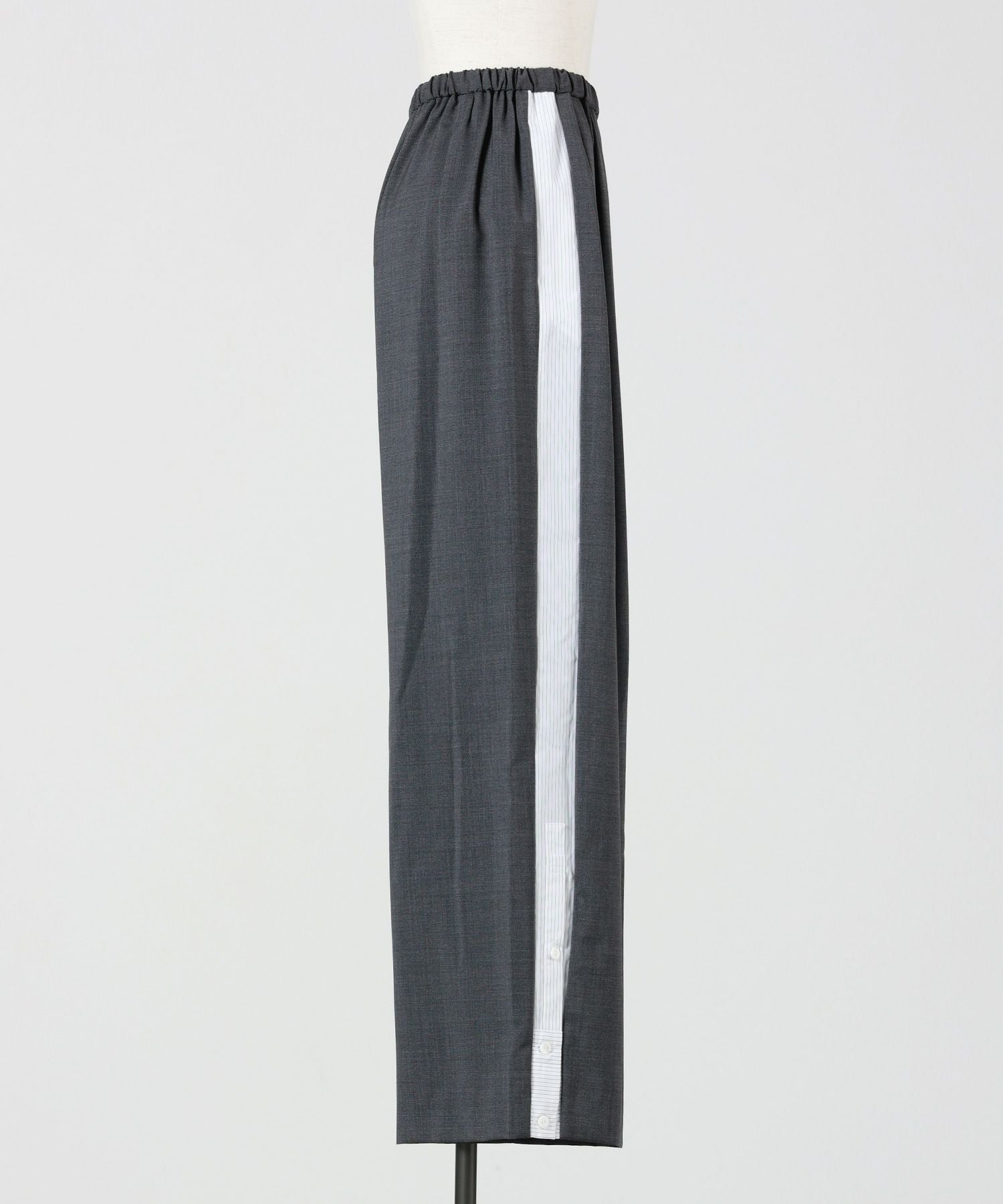 ENFOLD(エンフォルド)】 SHIRT-LAYERED WIDE-PANTS｜PARIGOT ONLINE
