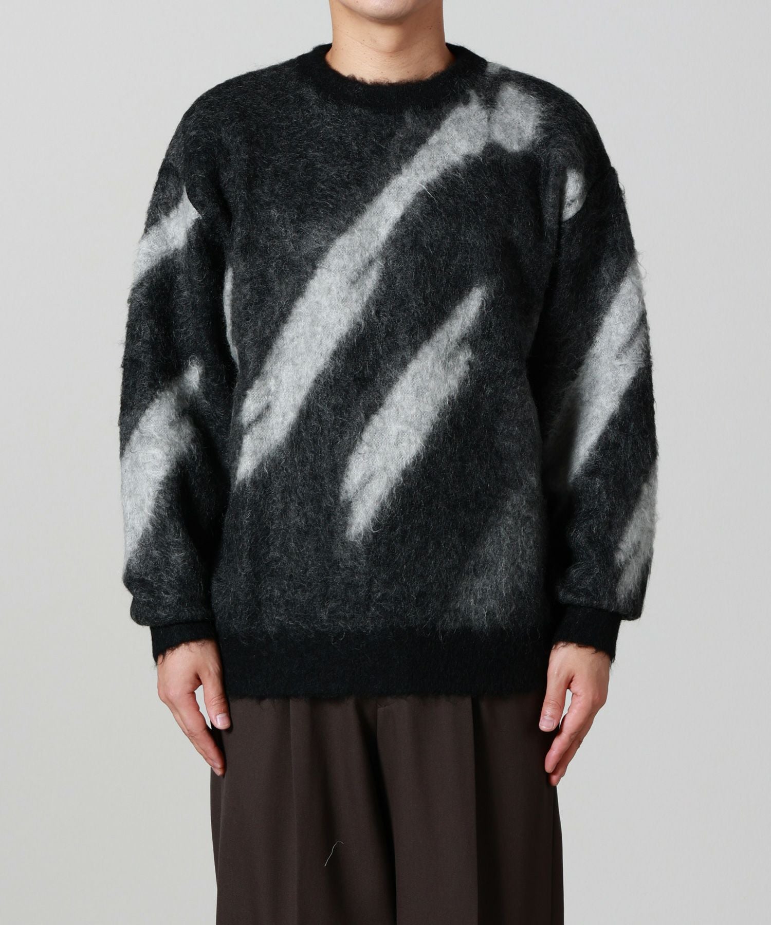 YOKE(ヨーク)】 Kid Mohair Jacquard Sweater｜PARIGOT ONLINE（パリゴ