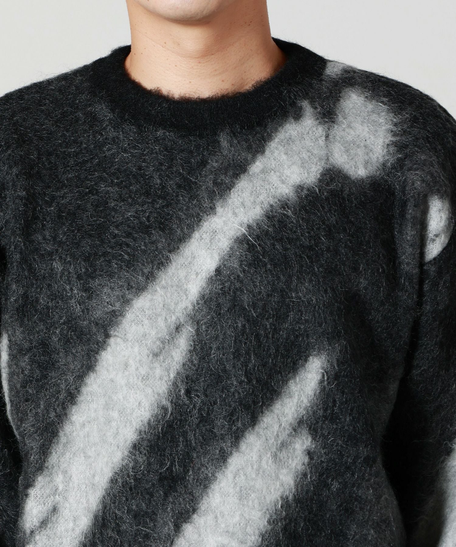 YOKE(ヨーク)】 Kid Mohair Jacquard Sweater｜PARIGOT ONLINE（パリゴ