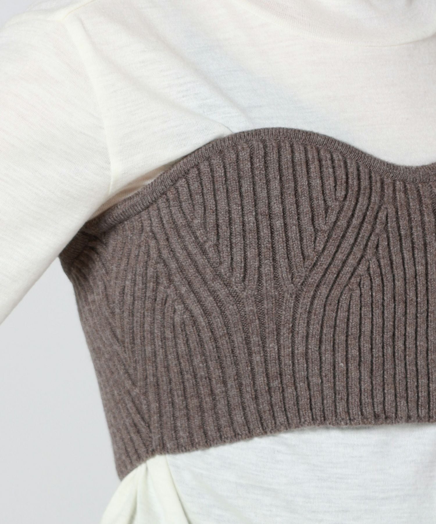PHEENY(フィーニー)】 Extra fine lambs bustier｜PARIGOT ONLINE