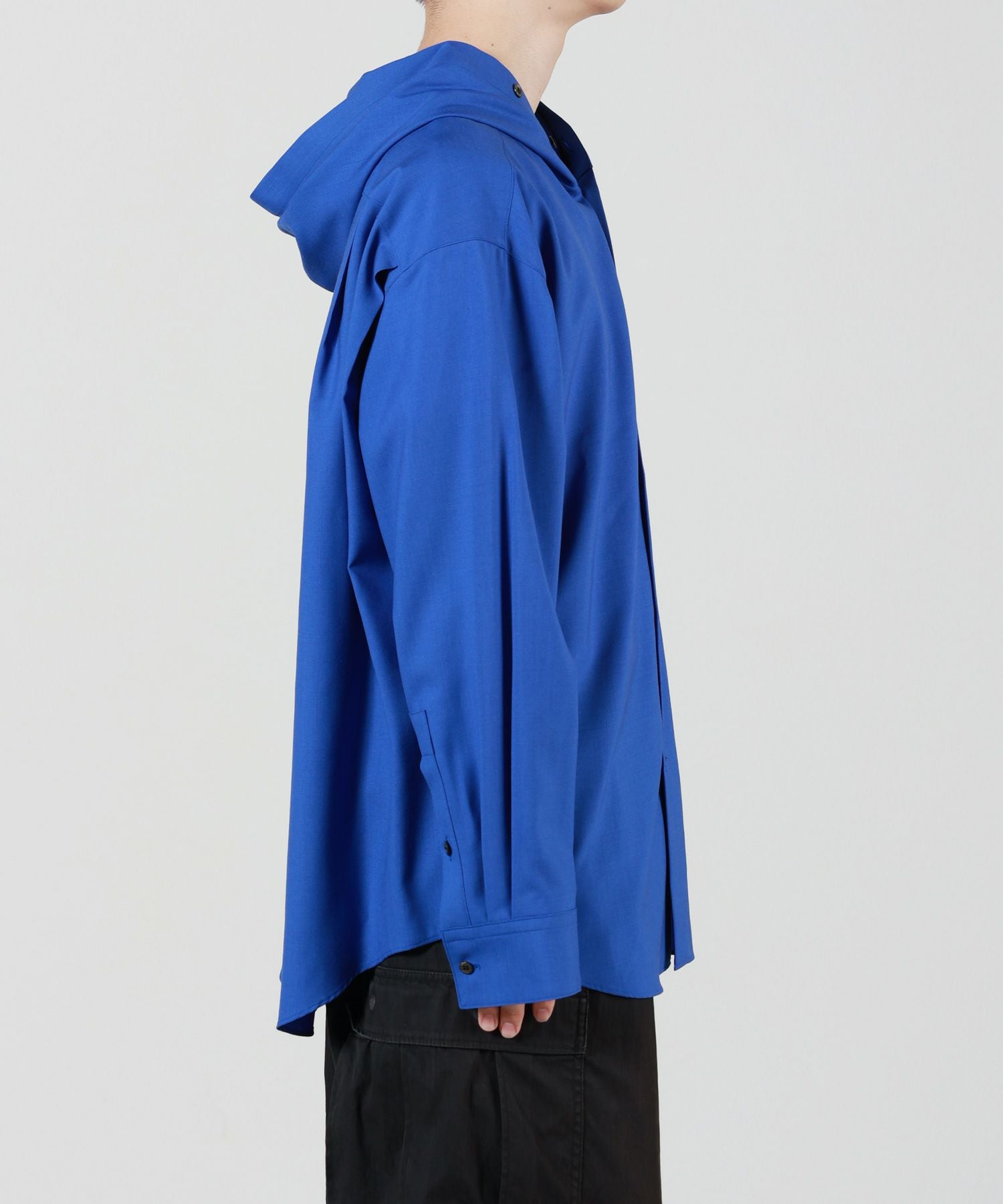 OVERCOAT(オーバーコート)】 HOODED WOOL SHIRT｜PARIGOT ONLINE