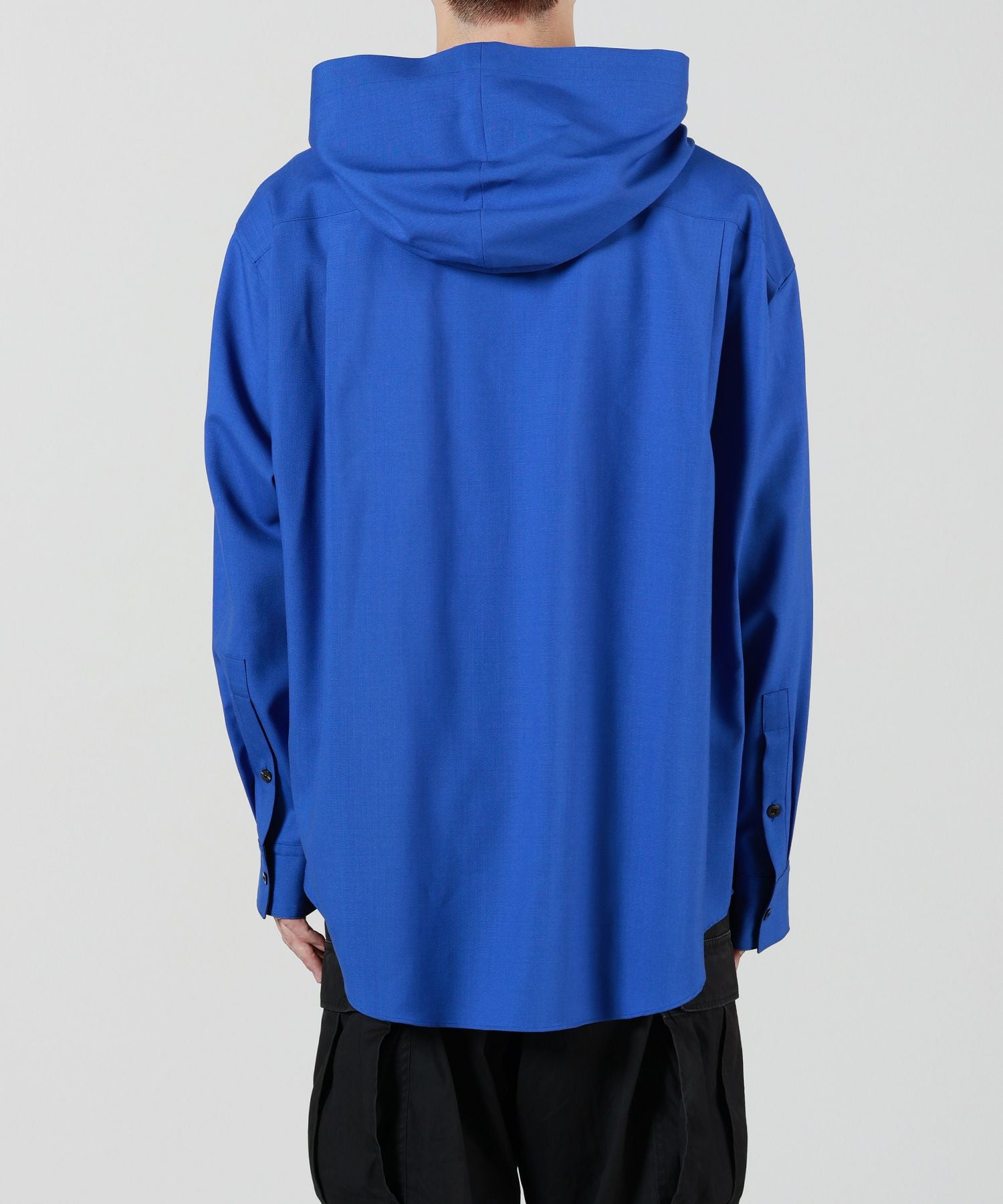 OVERCOAT(オーバーコート)】 HOODED WOOL SHIRT｜PARIGOT ONLINE
