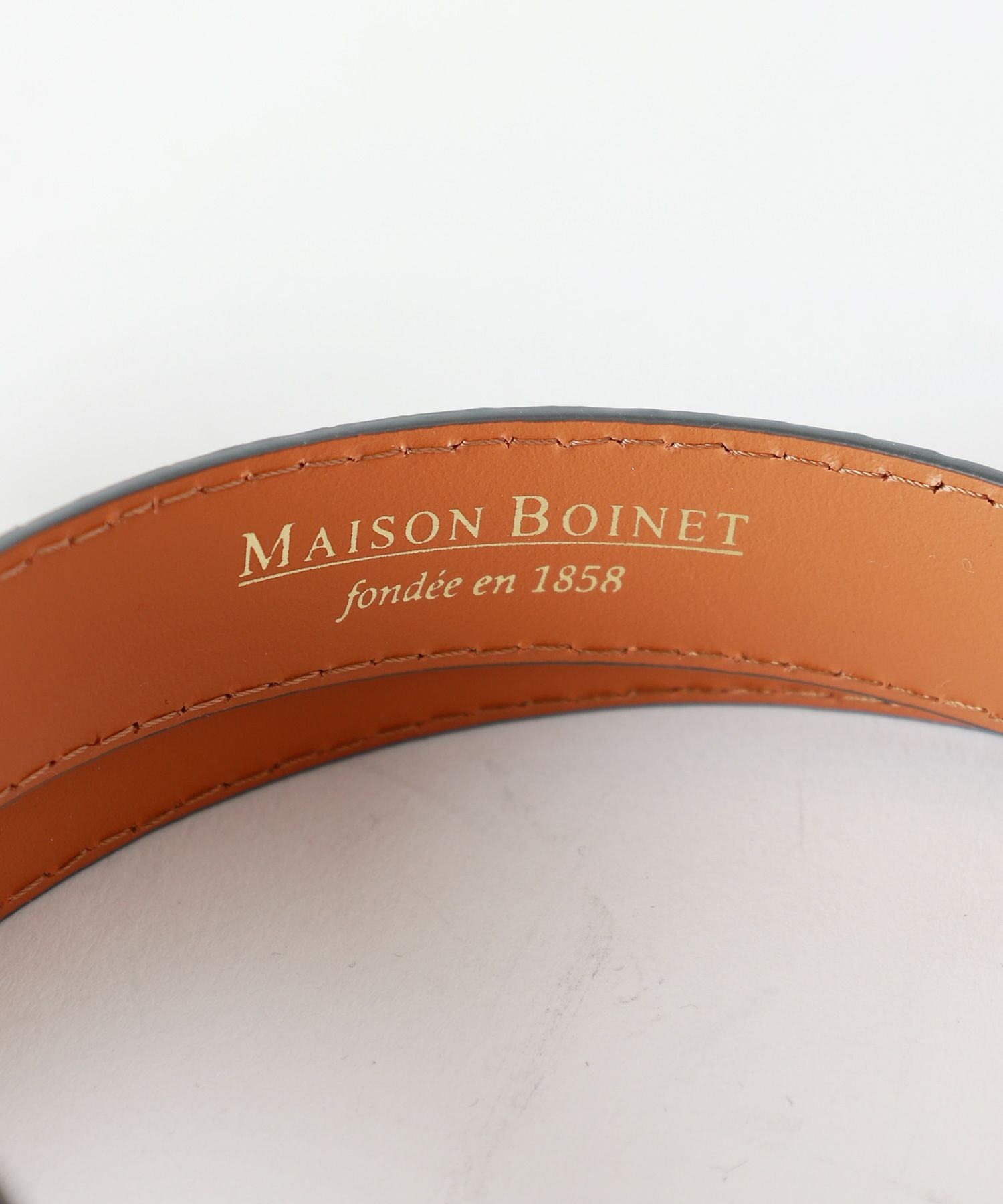 MAISON BOINET(メゾンボワネ)】 パイソン柄ベルト｜PARIGOT ONLINE