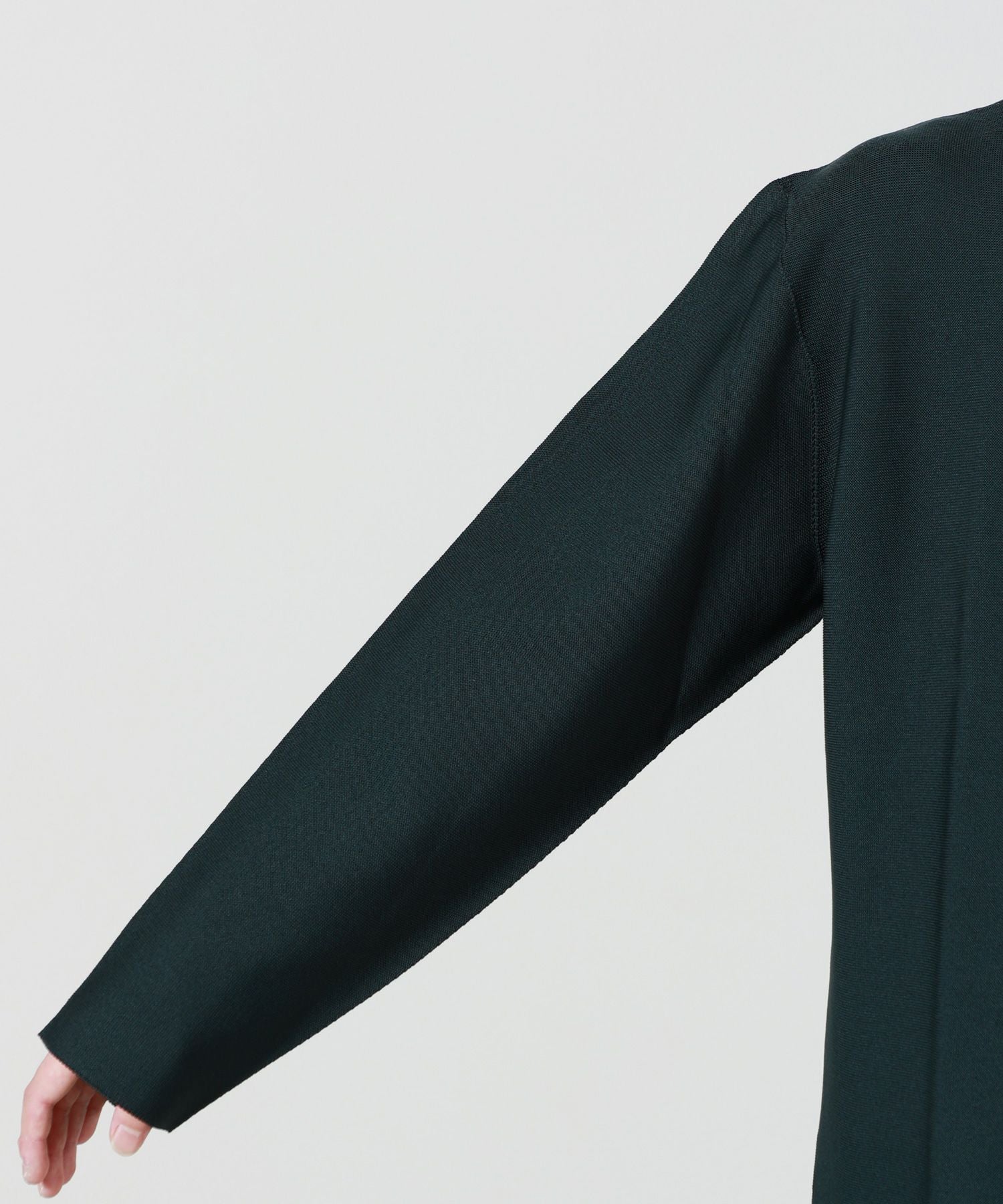 CFCL(シーエフシーエル)】 GARTER MOCKNECK LONG SLEEVE TEE SHIRT