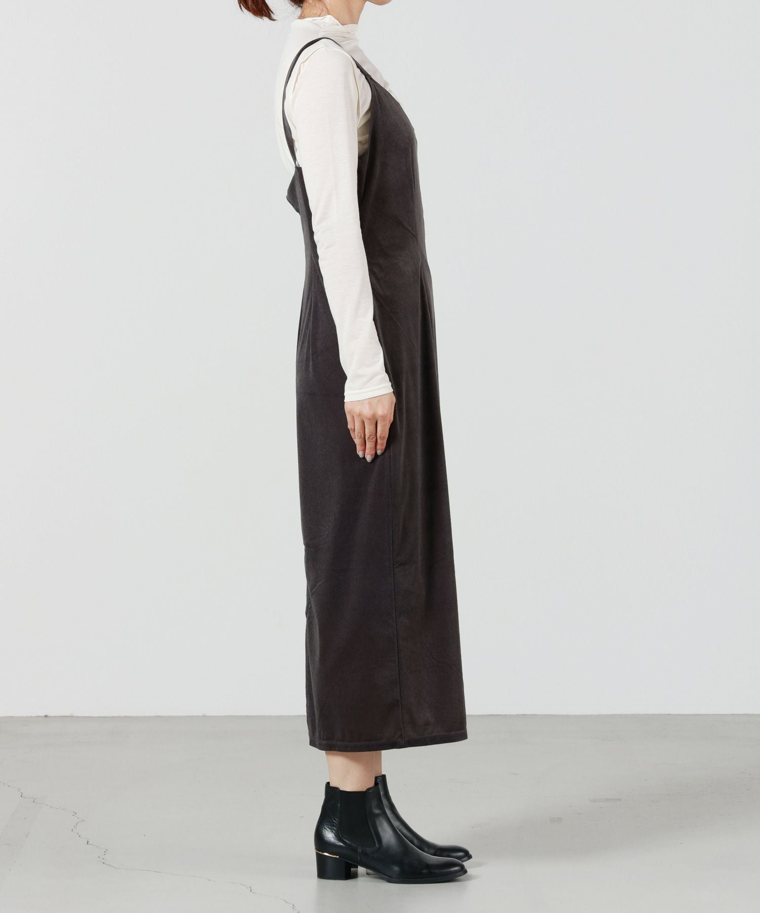 PHEENY(フィーニー)】 SHEER VELOUR CAMISOLE DRESS｜PARIGOT ONLINE