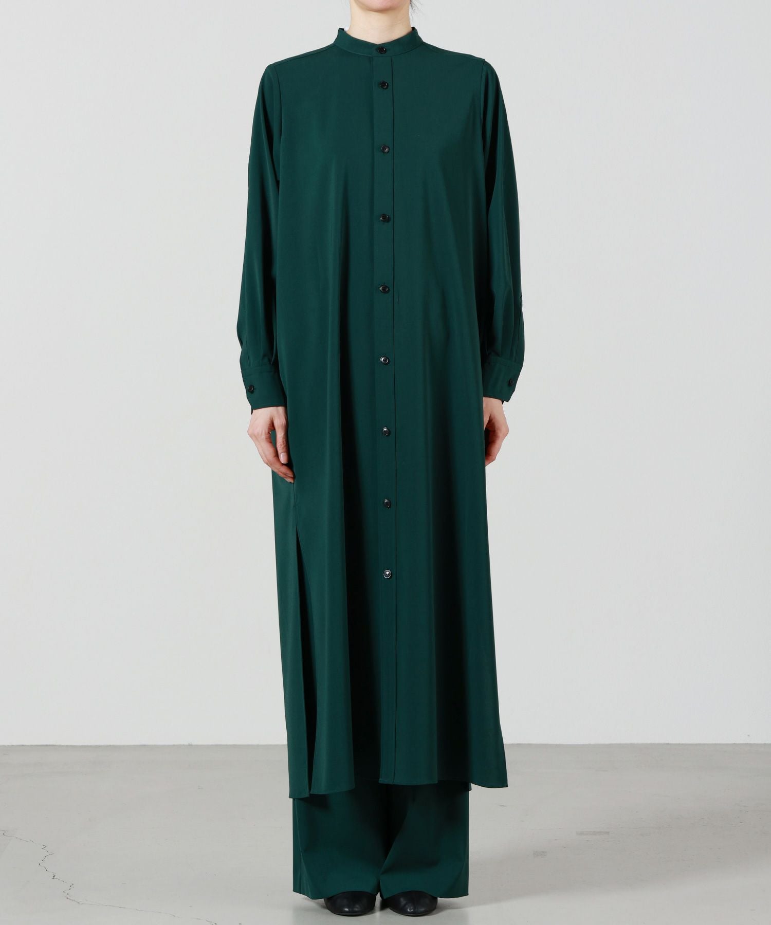 HYKE(ハイク)】 MAXI SHIRT DRESS｜PARIGOT ONLINE（パリゴオンライン）