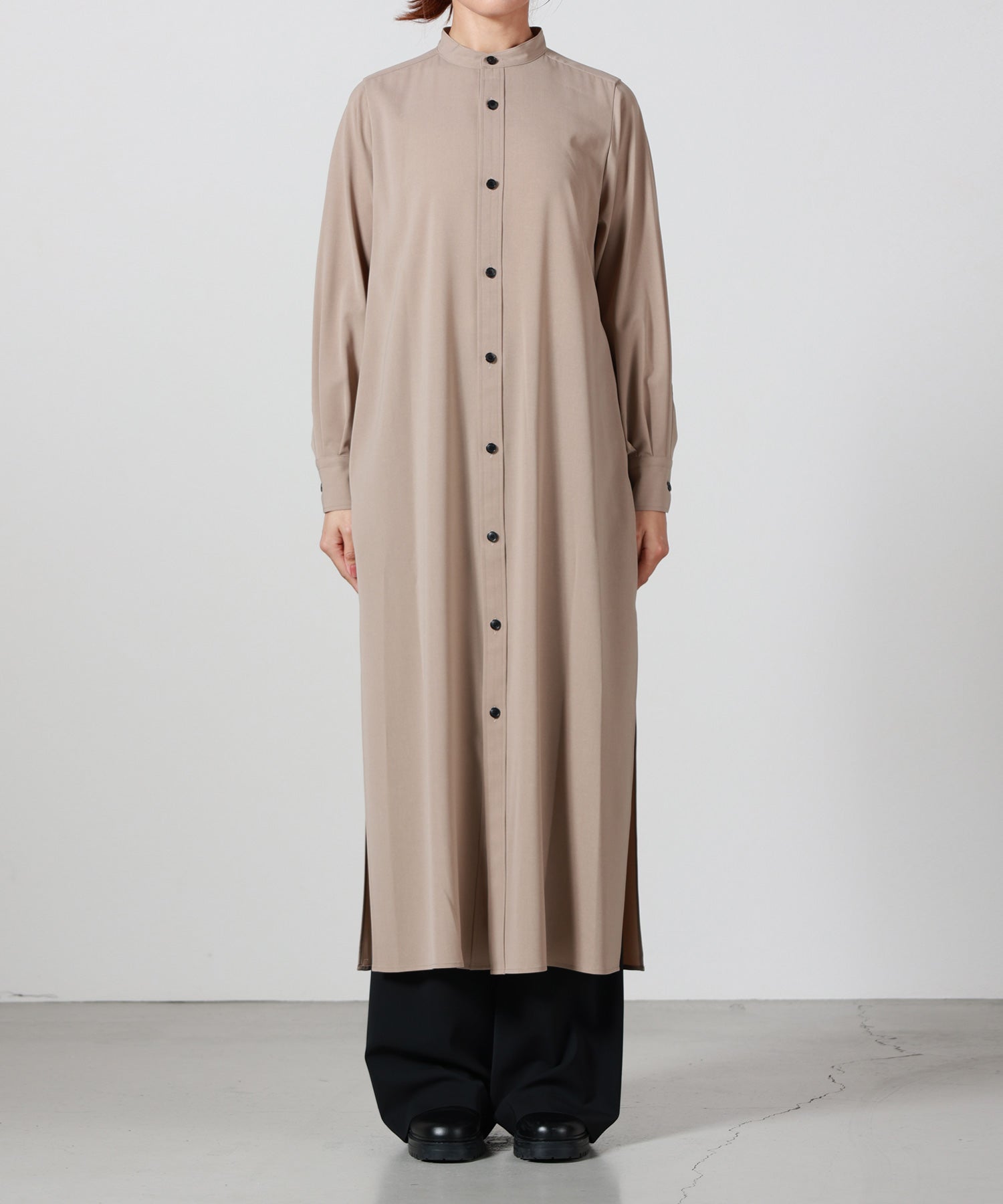 HYKE(ハイク)】 MAXI SHIRT DRESS｜PARIGOT ONLINE（パリゴオンライン）