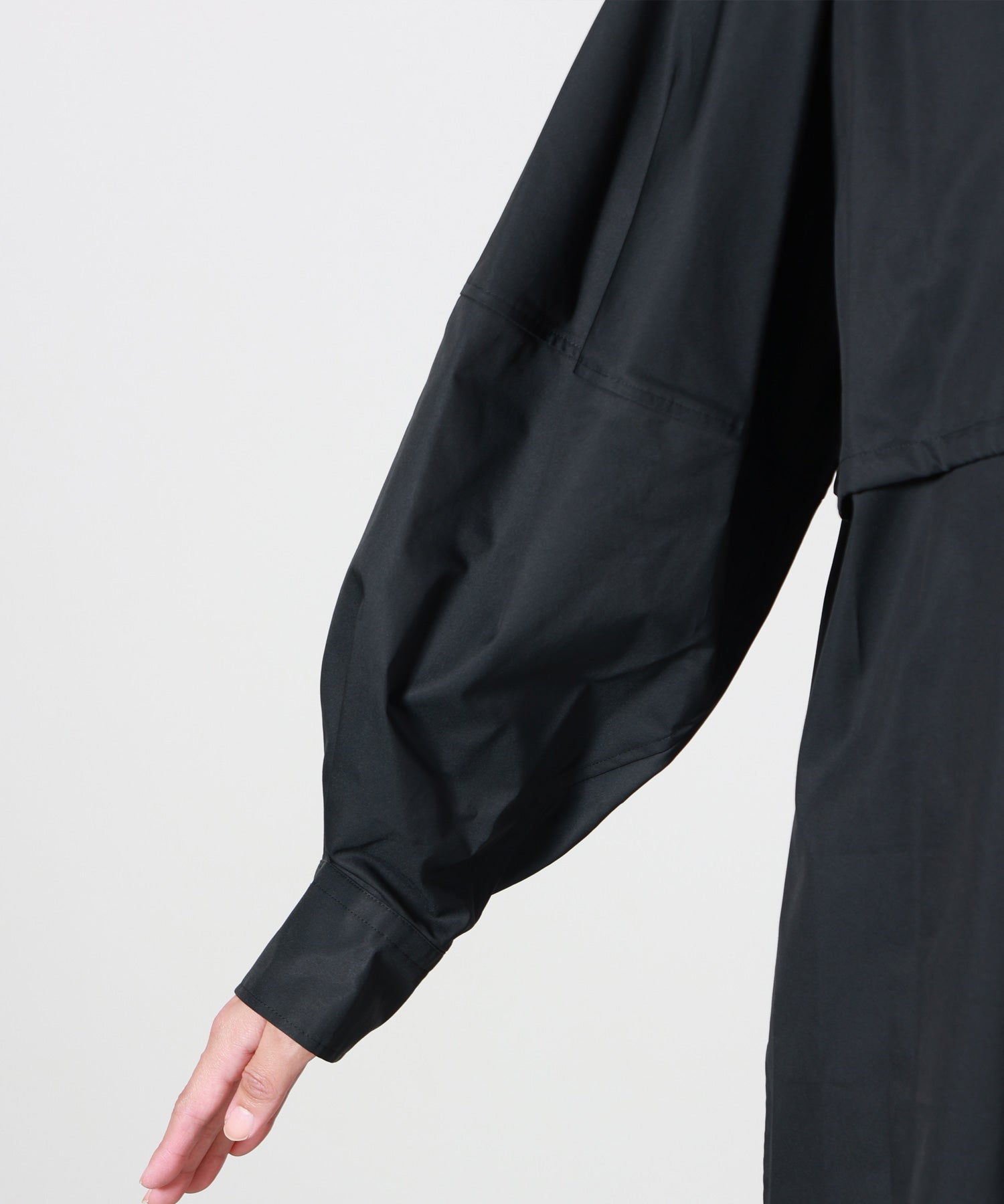 HYKE(ハイク)】 T/C BALLOON SLEEVE DRESS｜PARIGOT ONLINE（パリゴ