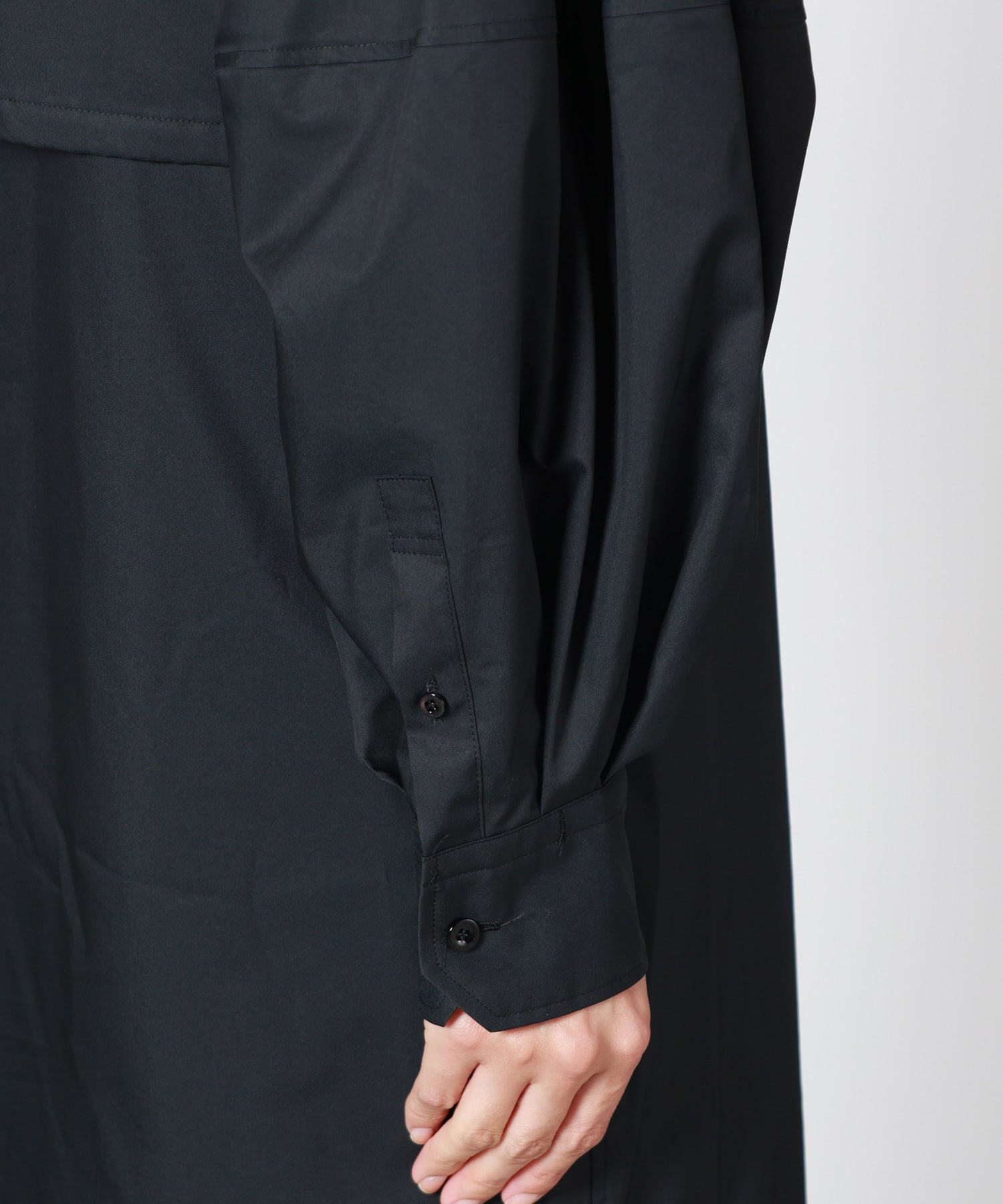 HYKE(ハイク)】 T/C BALLOON SLEEVE DRESS｜PARIGOT ONLINE（パリゴ