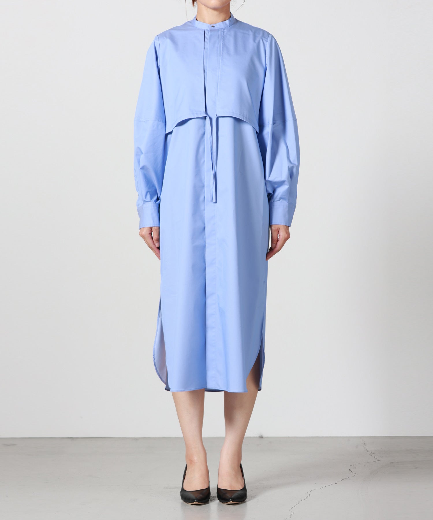 HYKE(ハイク)】 T/C BALLOON SLEEVE DRESS｜PARIGOT ONLINE（パリゴ