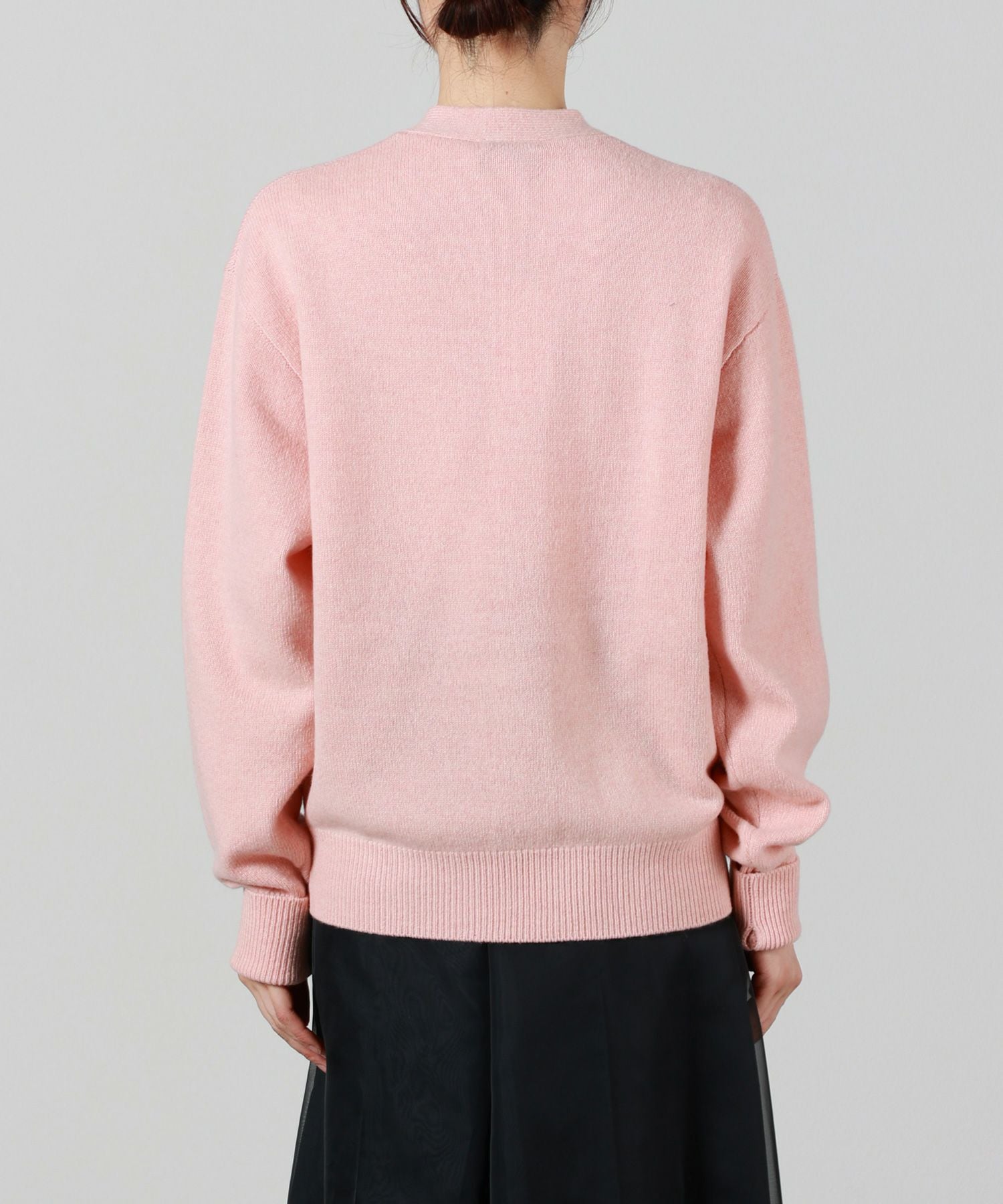 【美品】  HYKE / ハイク | 2025AW | ウール カシミヤ ニットカーディガン | 2 | ピンク | レディース HYKE(ハイク)】 LAMBSWOOL CARDIGAN｜PARIGOT ONLINE（パリゴオンライン）