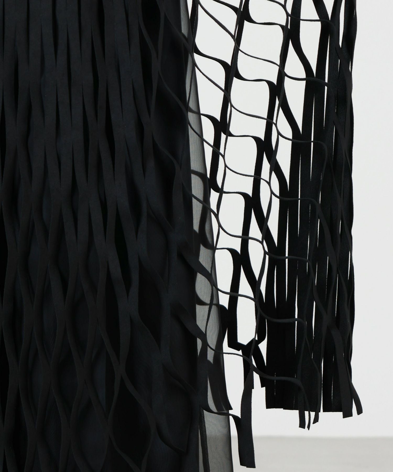 HYKE(ハイク)】 ULTRASUEDE NET SKIRT｜PARIGOT ONLINE（パリゴ