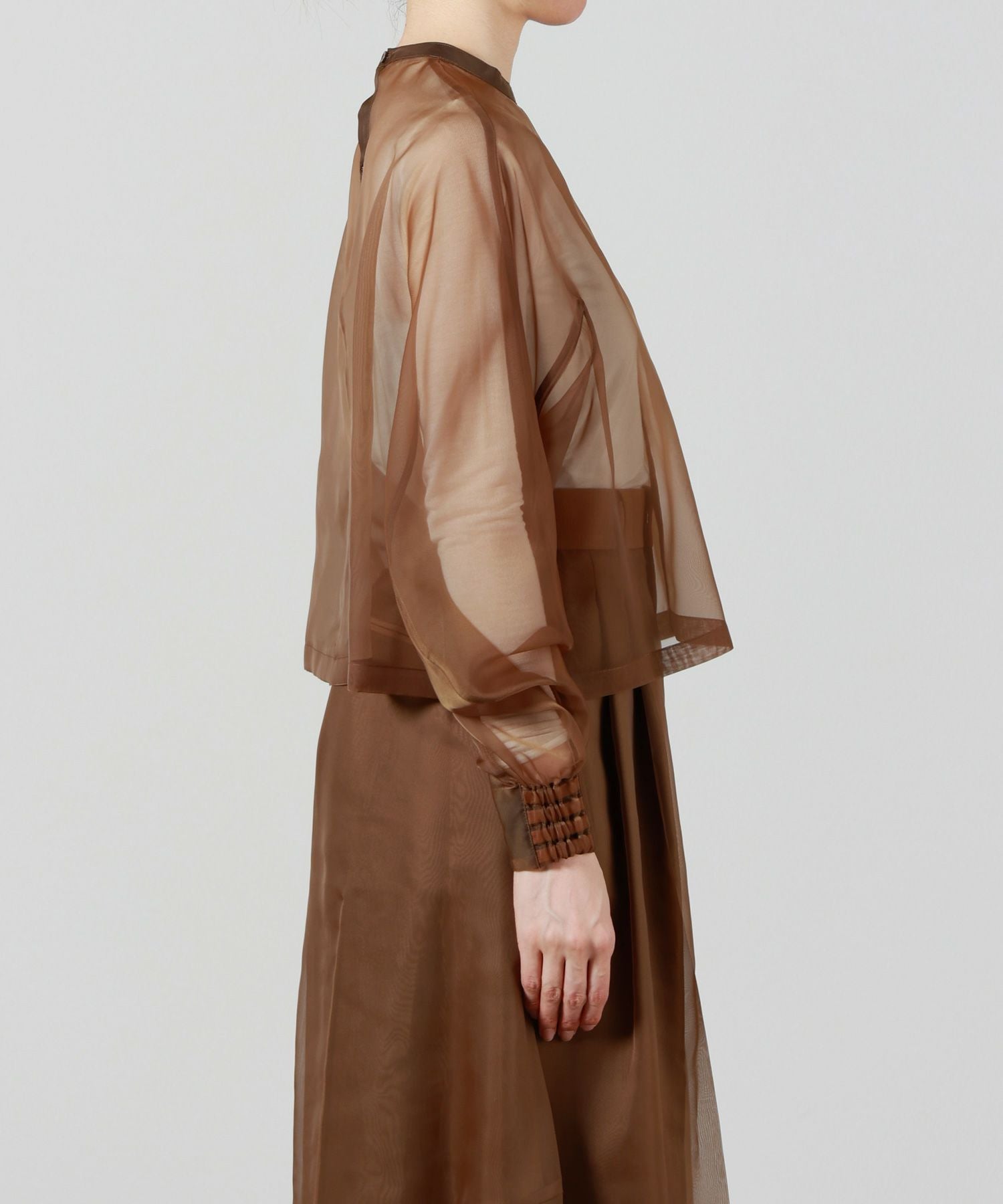 HYKE(ハイク)】 SHEER BLOUSE｜PARIGOT ONLINE（パリゴオンライン）